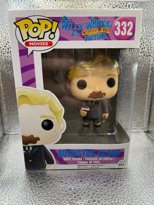 Funko POP Movies - Charlie and the Chocolate Factory Augustus Gloop #332 FRENLY BRICKS - Open 7 Days