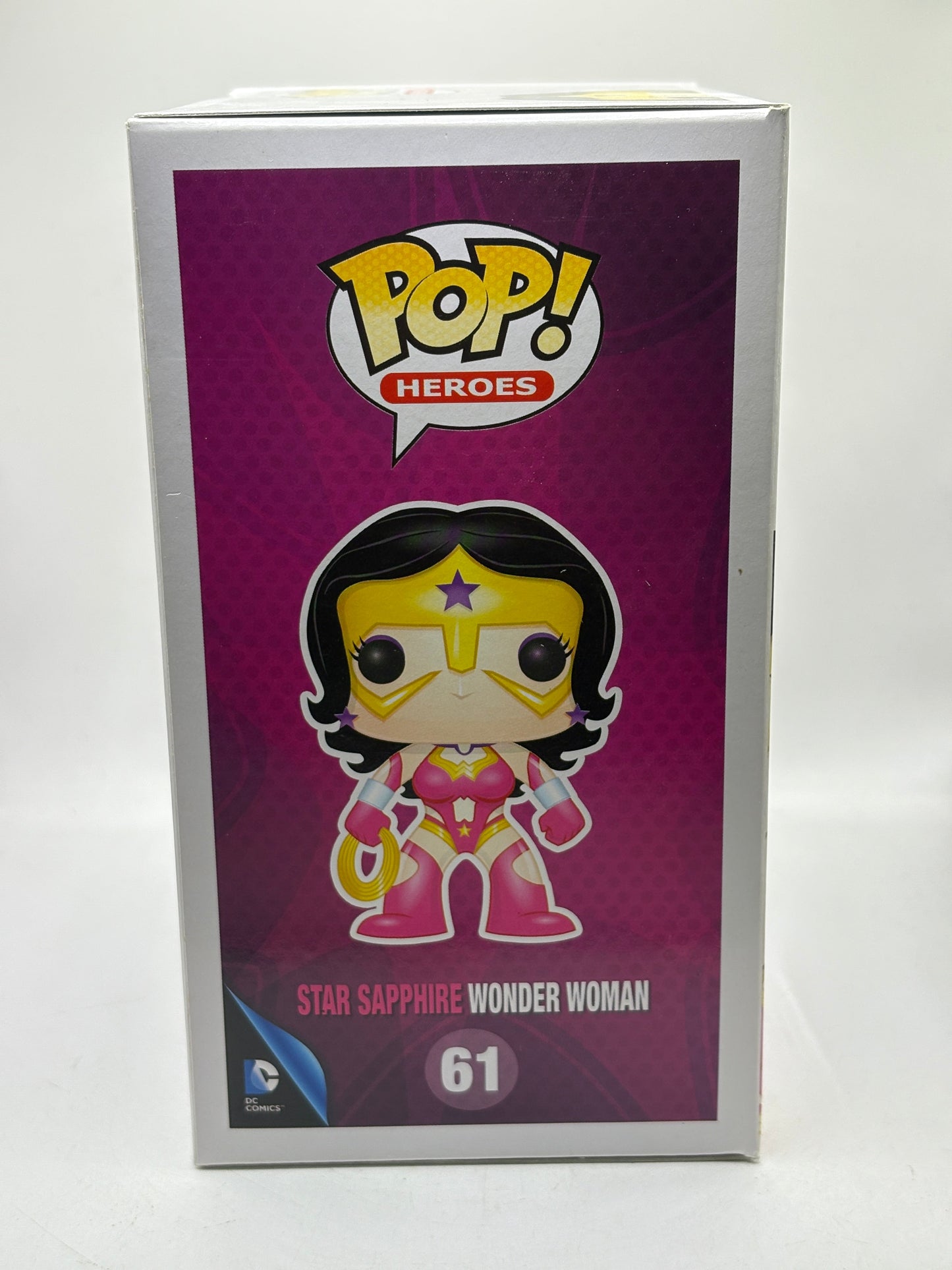 Funko POP! Heroes DC Super Heroes #61 Star Sapphire Wonder Woman 2014 FRENLY BRICKS - Open 7 Days