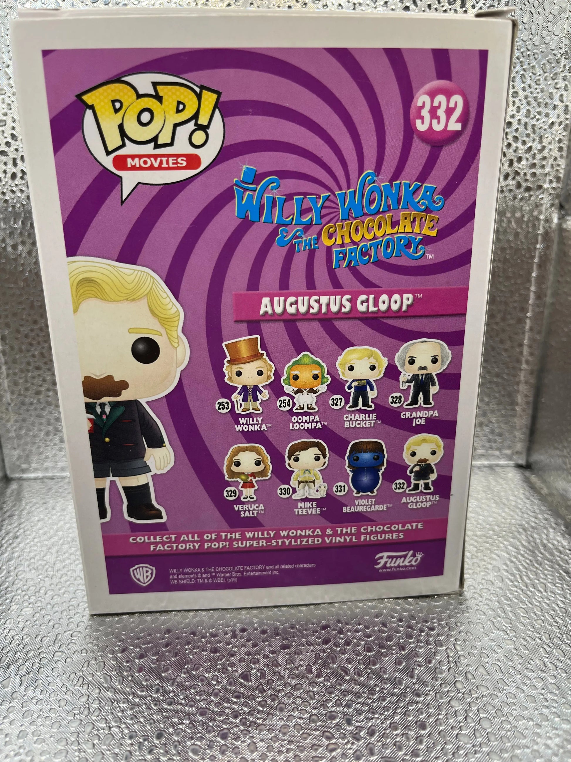 Funko POP Movies - Charlie and the Chocolate Factory Augustus Gloop #332 FRENLY BRICKS - Open 7 Days