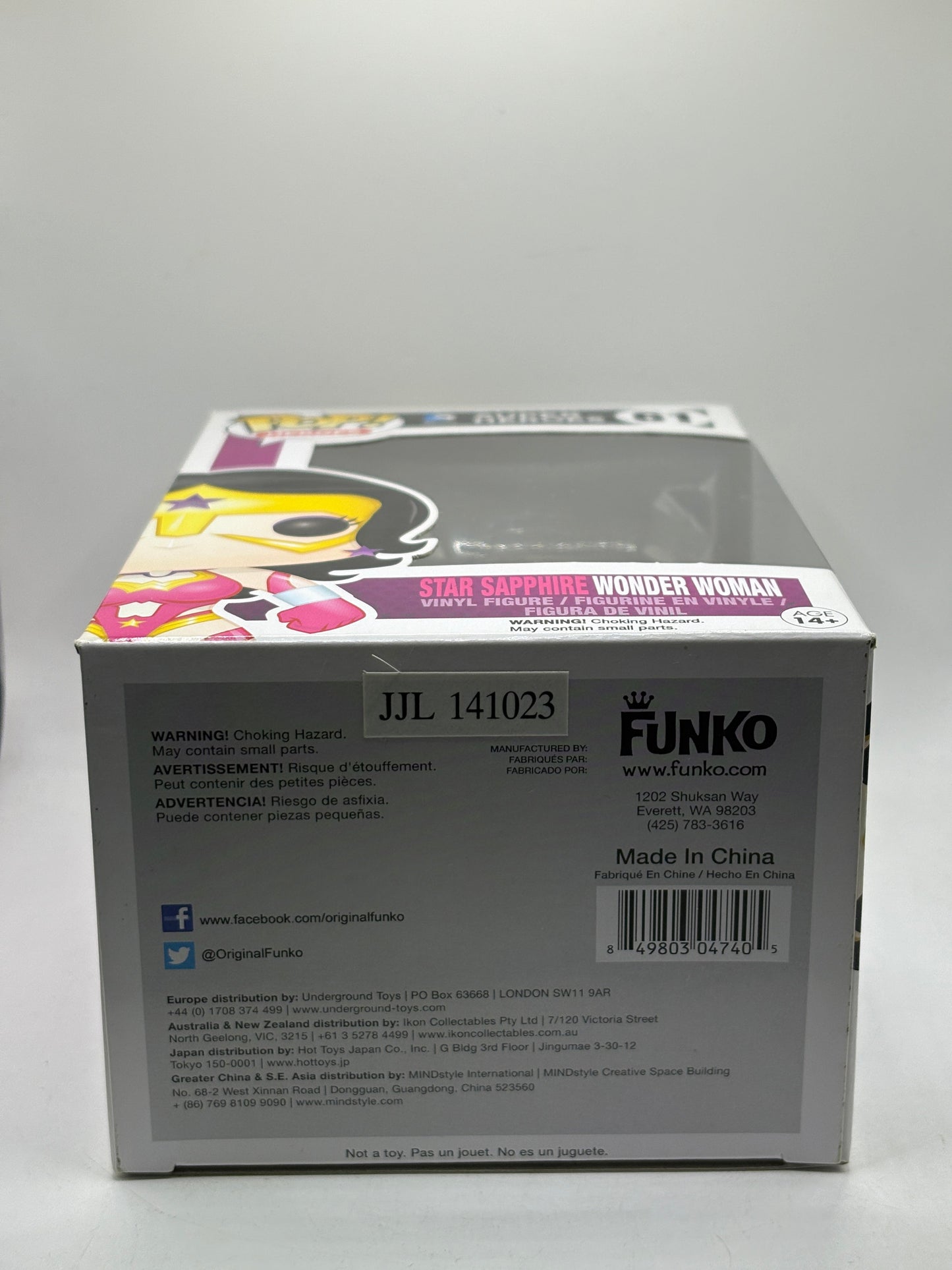 Funko POP! Heroes DC Super Heroes #61 Star Sapphire Wonder Woman 2014 FRENLY BRICKS - Open 7 Days