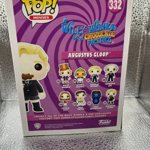 Funko POP Movies - Charlie and the Chocolate Factory Augustus Gloop #332 FRENLY BRICKS - Open 7 Days