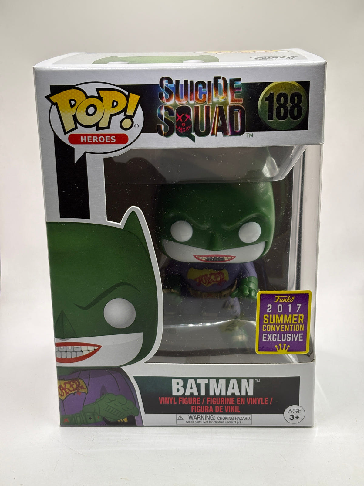 Funko POP! Heroes Suicide Squad #188 Batman 2017 Summer Exclusive image 1