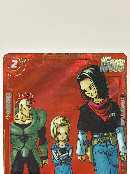 Dragon Ball Super Fusion World - Android 17 SB01-003 Rare Alt Art NM FRENLY BRICKS - Open 7 Days