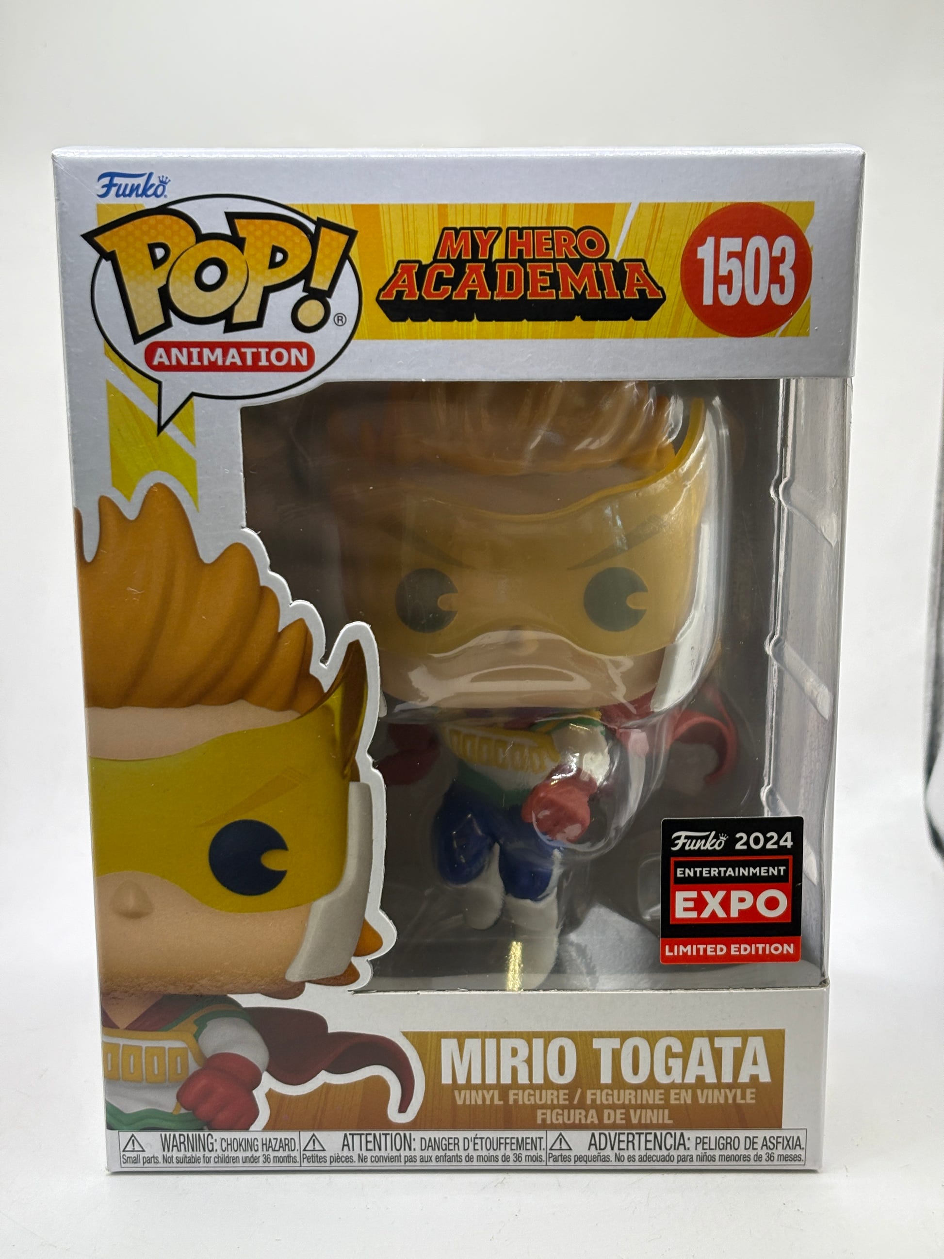 Funko POP! Animation My Hero Academia #1503 Mirio Togata 2024 Expo Limited image 1