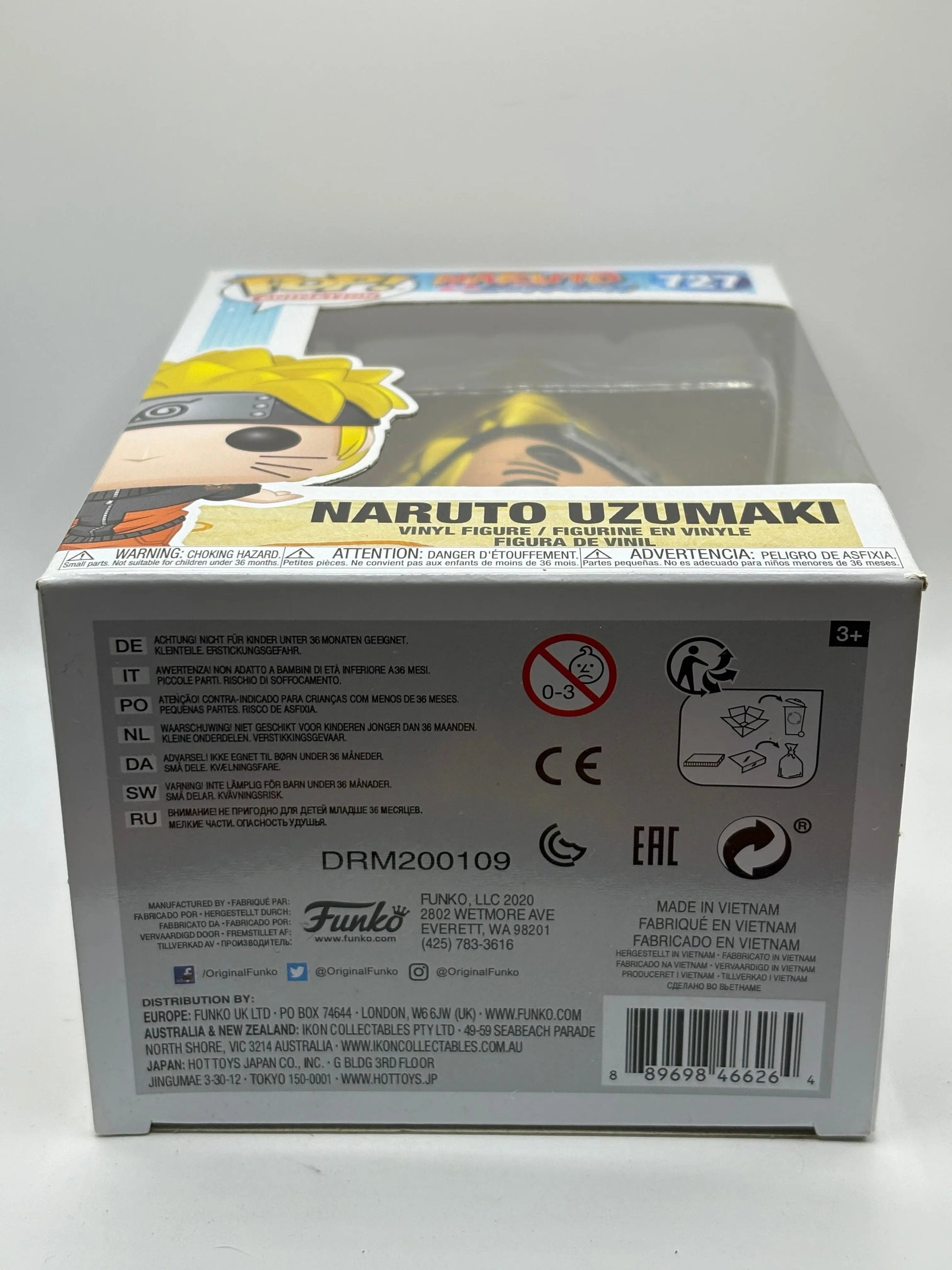 Funko POP! Animation Naruto Shippuden #727 Naruto Uzumaki FRENLY BRICKS - Open 7 Days