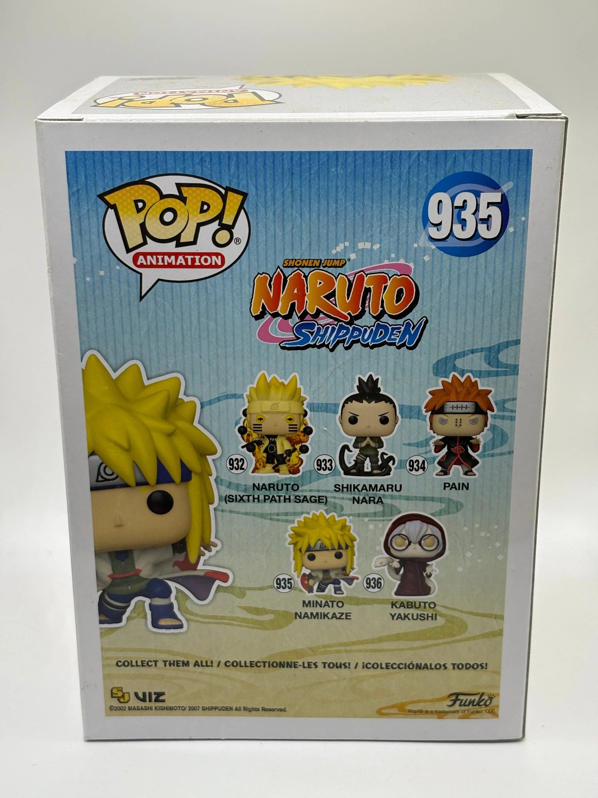 Funko POP! Animation Naruto Shippuden #935 Minato Namikaze FRENLY BRICKS - Open 7 Days
