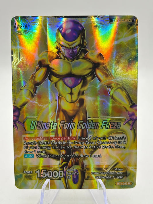 Dragon Ball Super Masters - Ultimate Form Golden Freiza BT1-083 Rare LP FRENLY BRICKS - Open 7 Days
