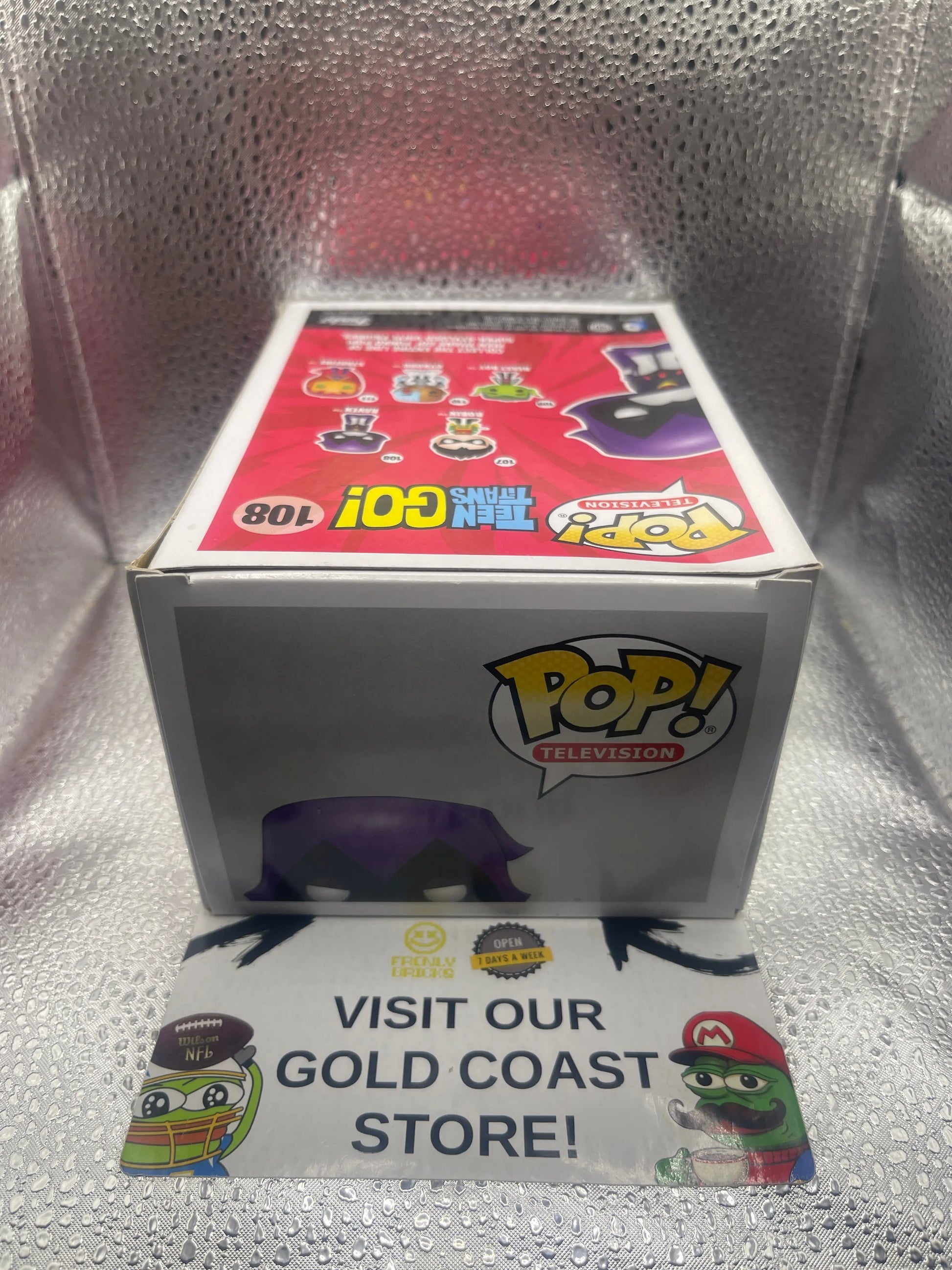 Funko POP! Television Teen Titans Go! Raven (Pink) #108 FRENLY BRICKS - Open 7 Days