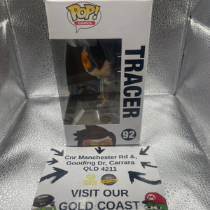 Funko Pop! Games Overwatch Tracer #92 Vinyl Figure FRENLY BRICKS - Open 7 Days