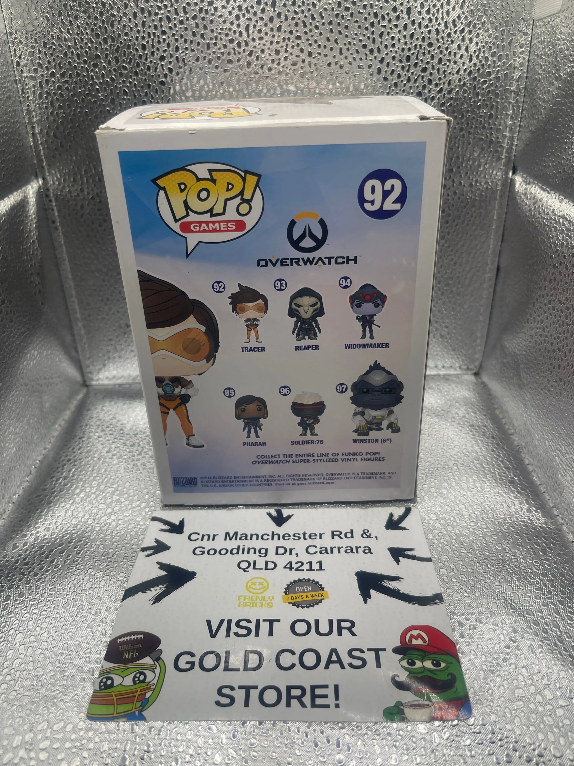 Funko Pop! Games Overwatch Tracer #92 Vinyl Figure FRENLY BRICKS - Open 7 Days