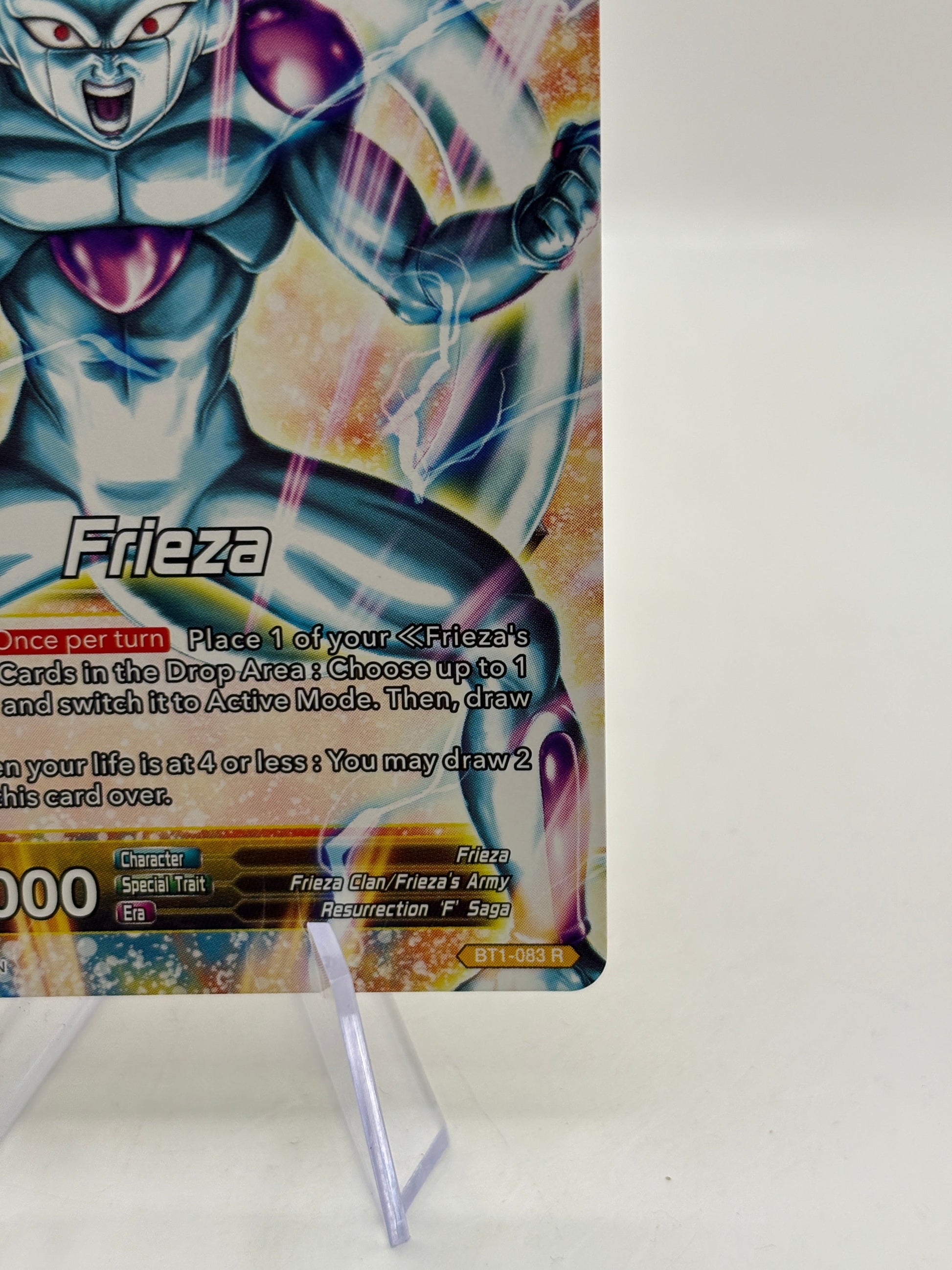 Dragon Ball Super Masters - Ultimate Form Golden Freiza BT1-083 Rare LP FRENLY BRICKS - Open 7 Days