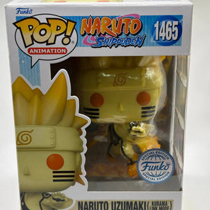 Funko POP! Animation Naruto Shippuden #1465 Naruto Uzumaki Kurama SE FRENLY BRICKS - Open 7 Days