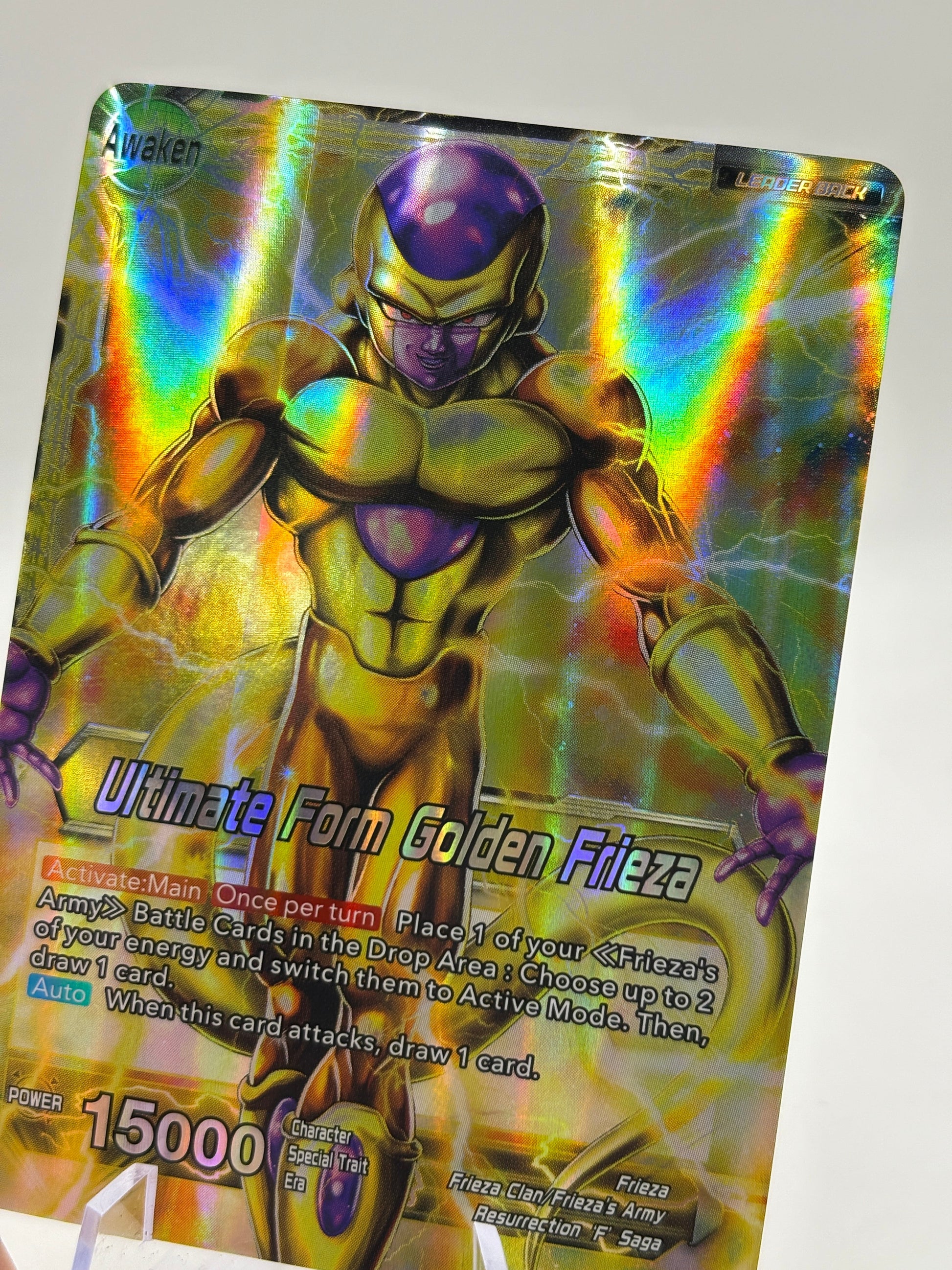 Dragon Ball Super Masters - Ultimate Form Golden Freiza BT1-083 Rare LP FRENLY BRICKS - Open 7 Days