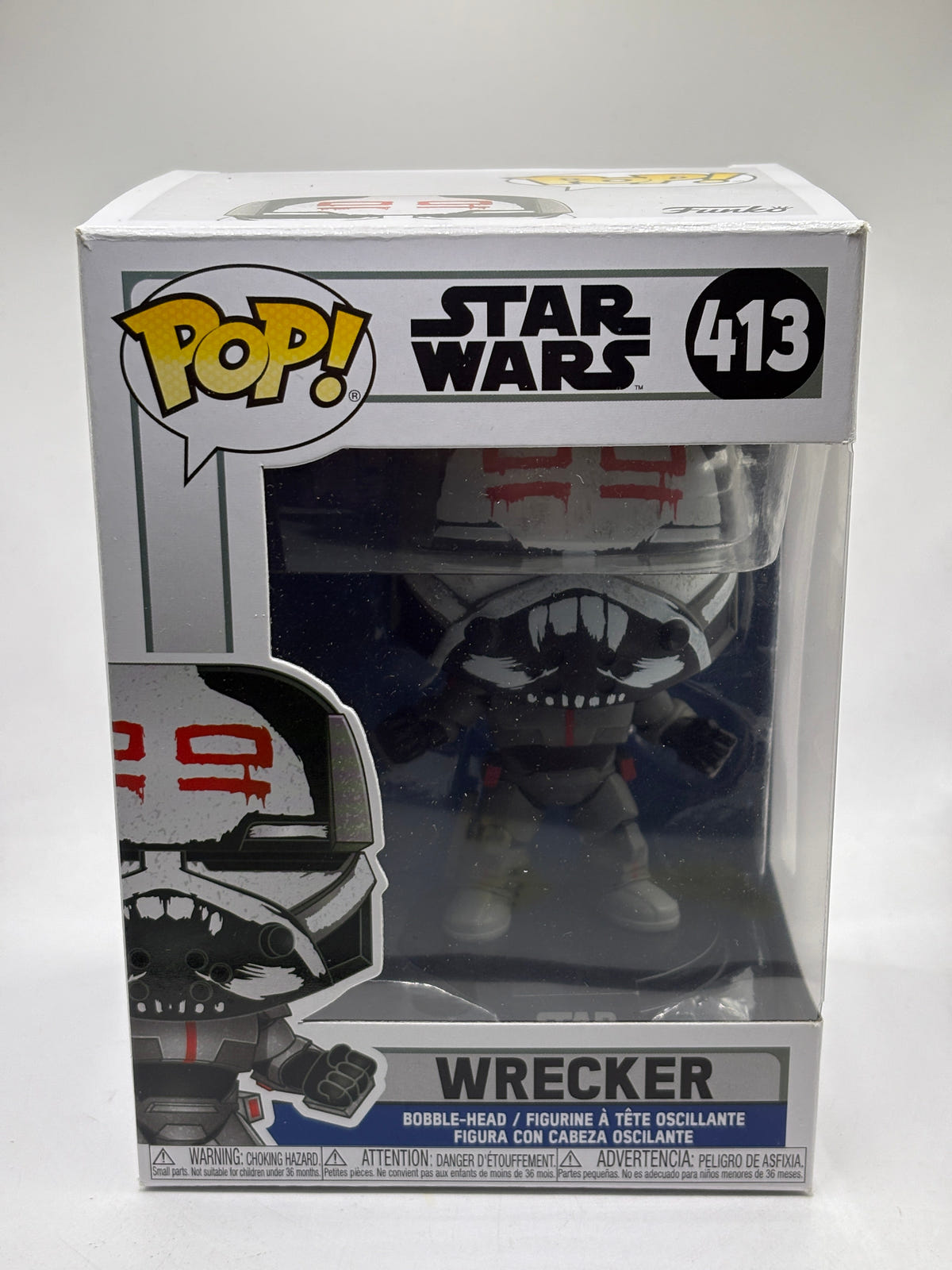 Funko POP! Star Wars #414 Wrecker Bobble-Head 2020 image 1