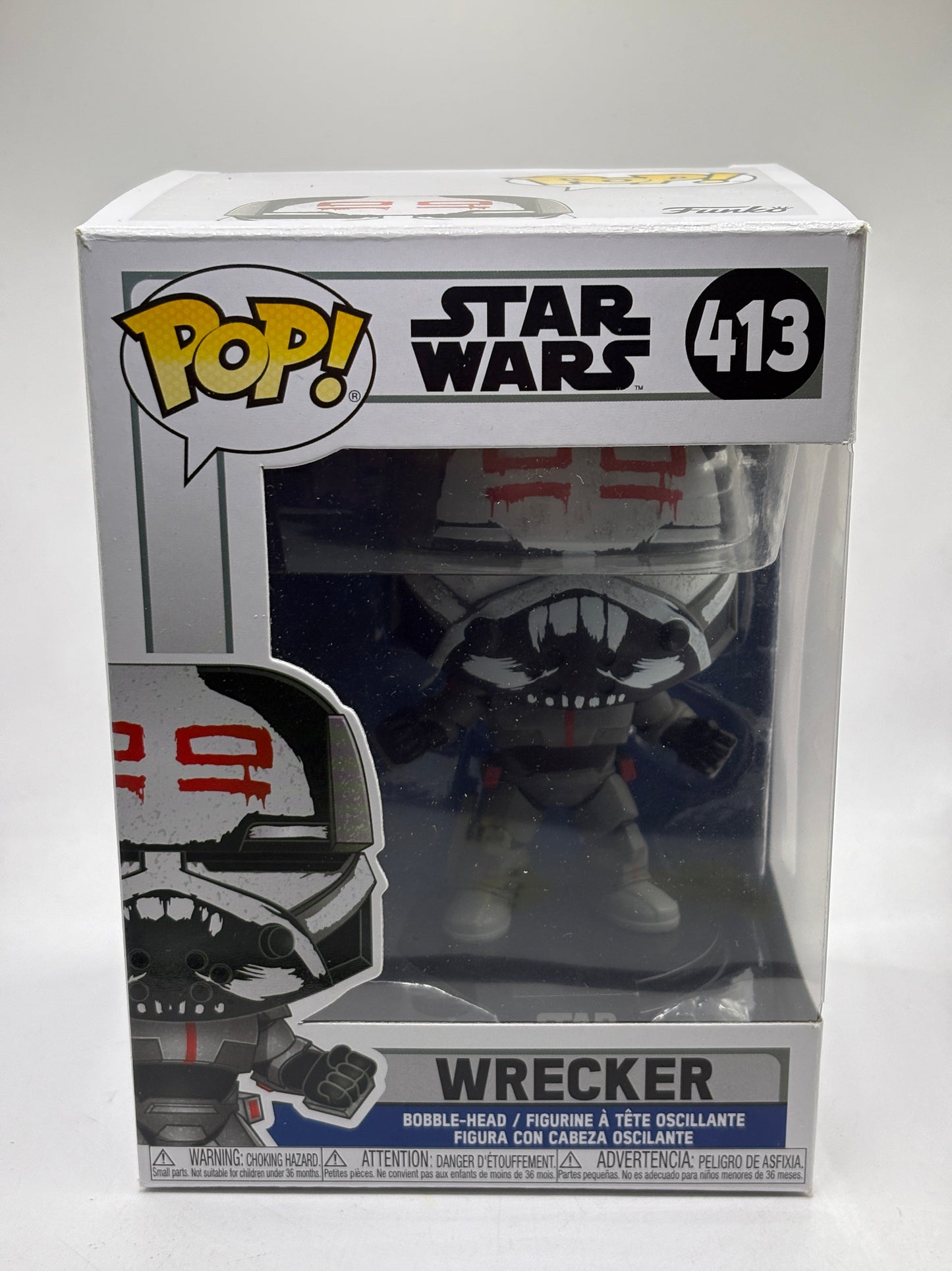 Funko POP! Star Wars #414 Wrecker Bobble-Head 2020 FRENLY BRICKS - Open 7 Days