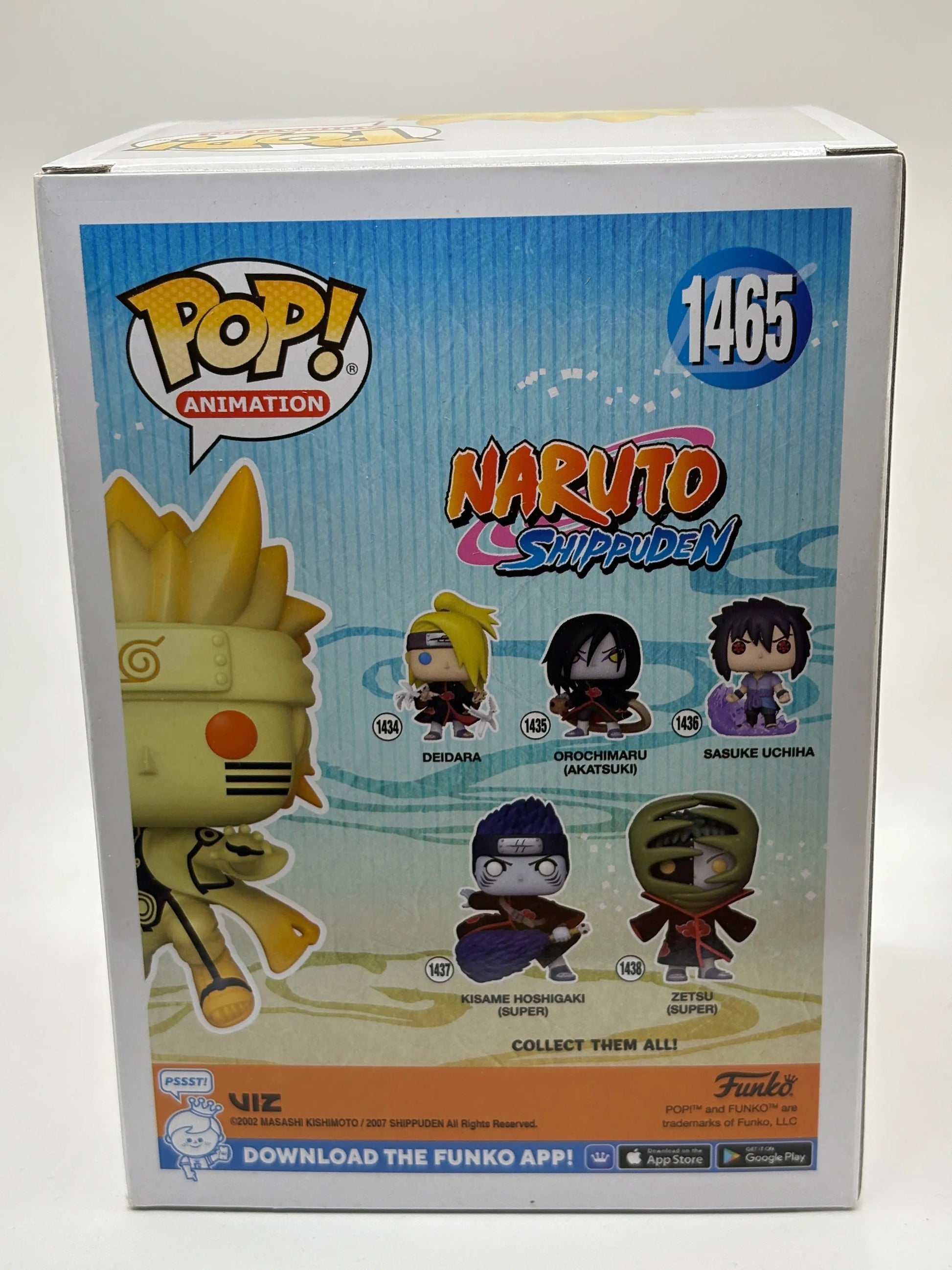 Funko POP! Animation Naruto Shippuden #1465 Naruto Uzumaki Kurama SE FRENLY BRICKS - Open 7 Days