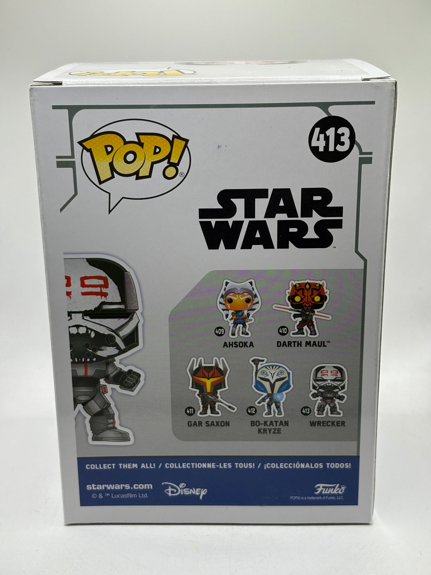 Funko POP! Star Wars #414 Wrecker Bobble-Head 2020 FRENLY BRICKS - Open 7 Days