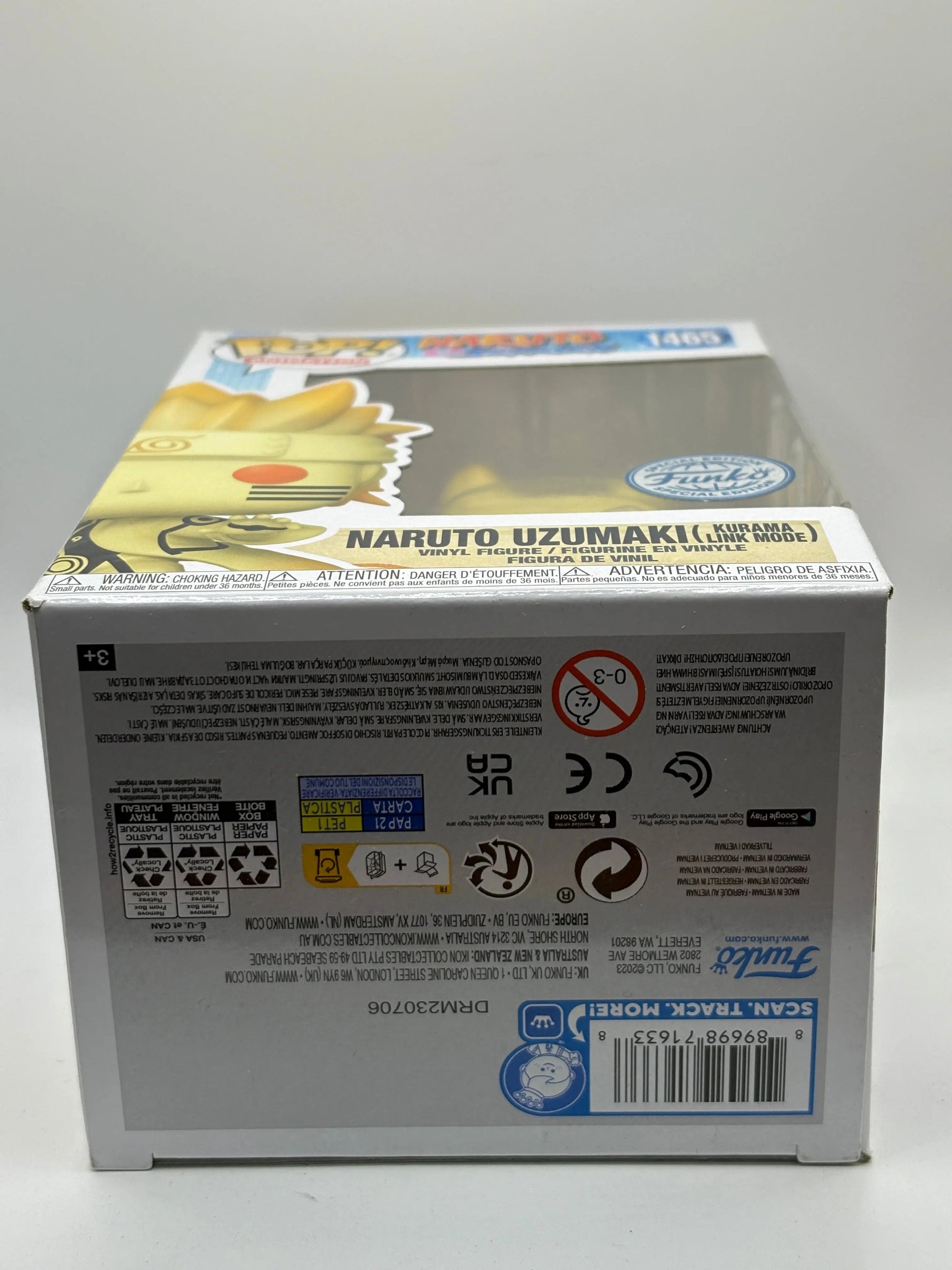 Funko POP! Animation Naruto Shippuden #1465 Naruto Uzumaki Kurama SE FRENLY BRICKS - Open 7 Days