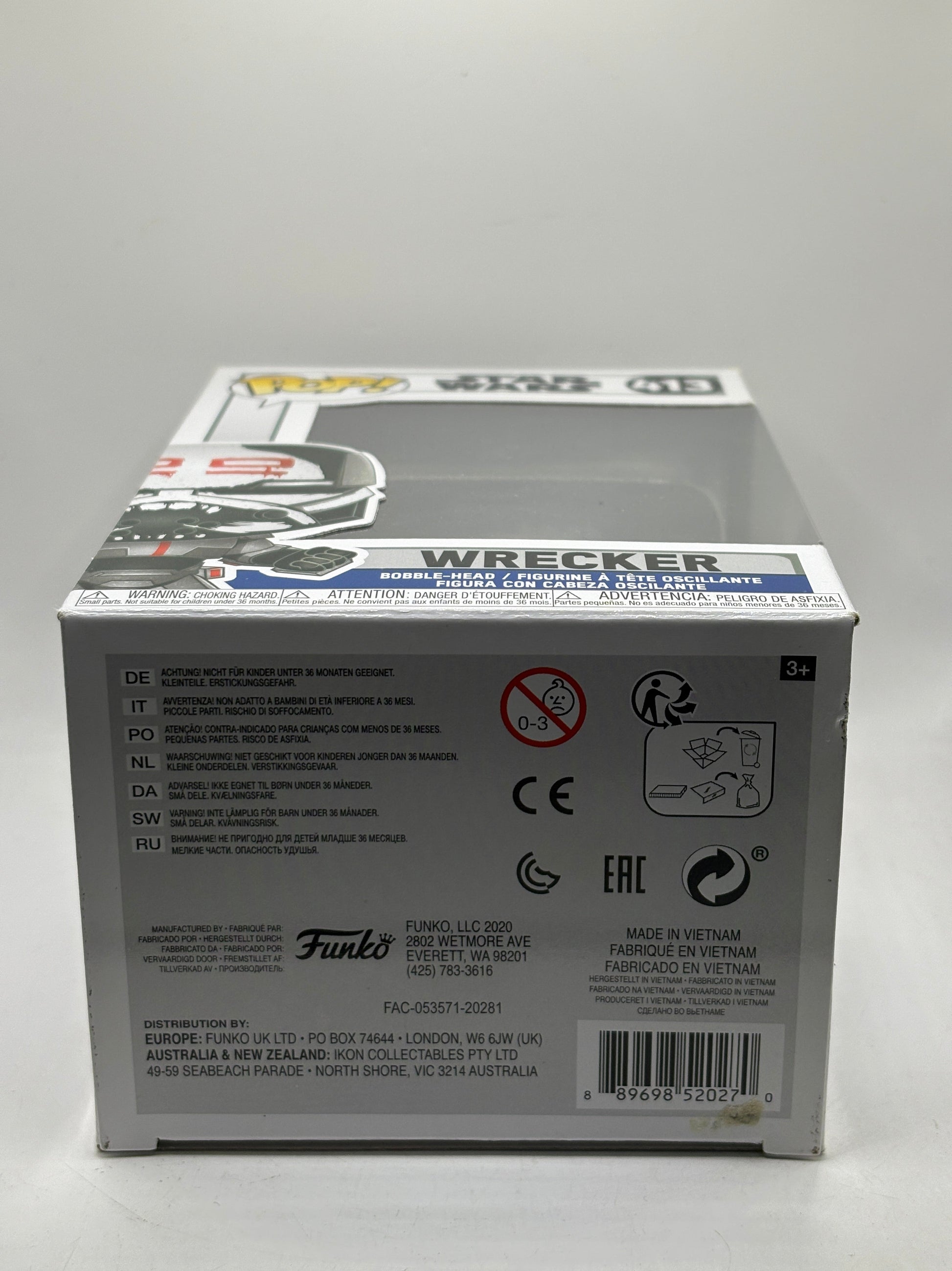 Funko POP! Star Wars #414 Wrecker Bobble-Head 2020 FRENLY BRICKS - Open 7 Days
