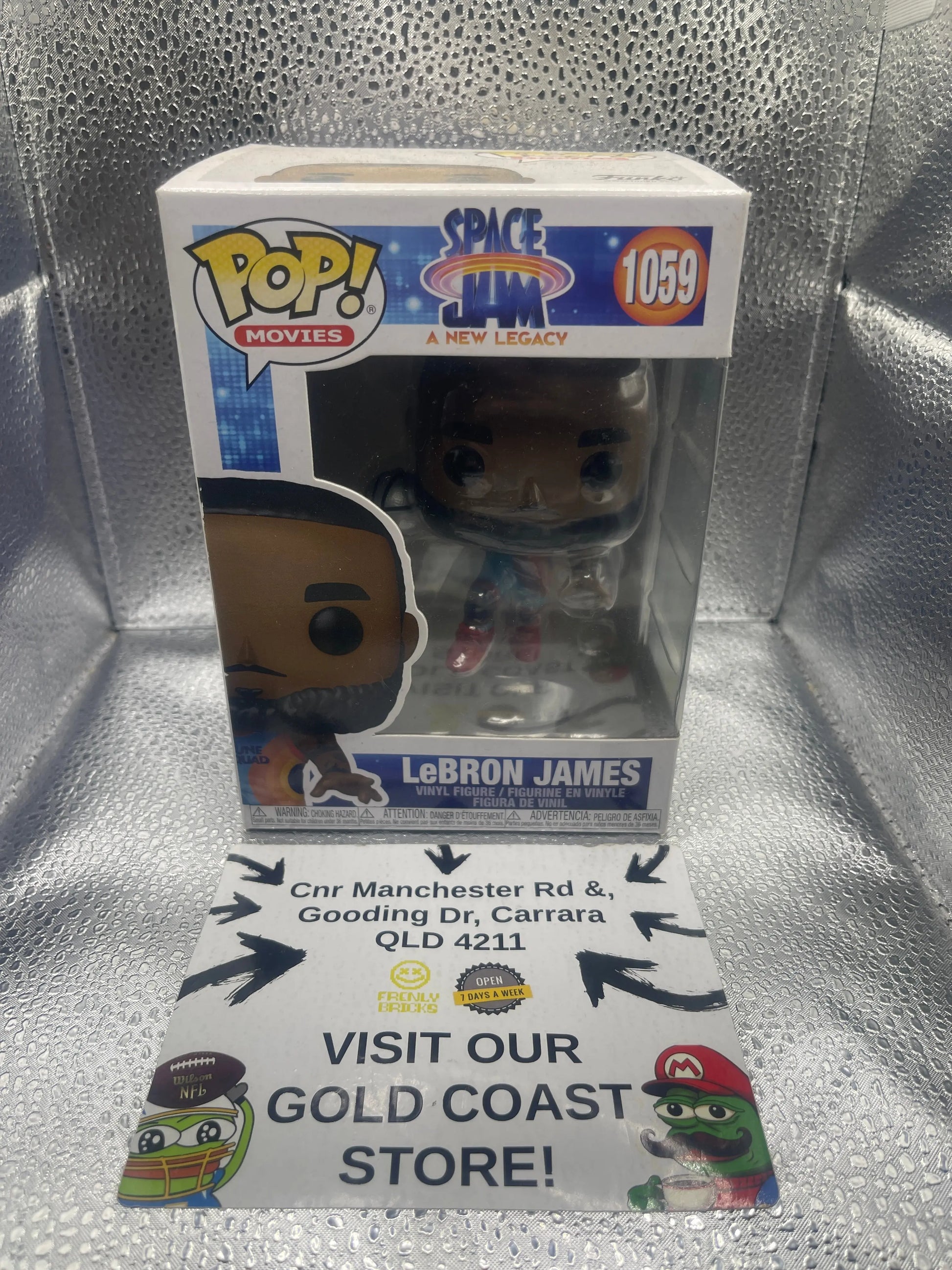 Funko POP! Movies Space Jam A New Legacy LeBron James #1059 FRENLY BRICKS - Open 7 Days