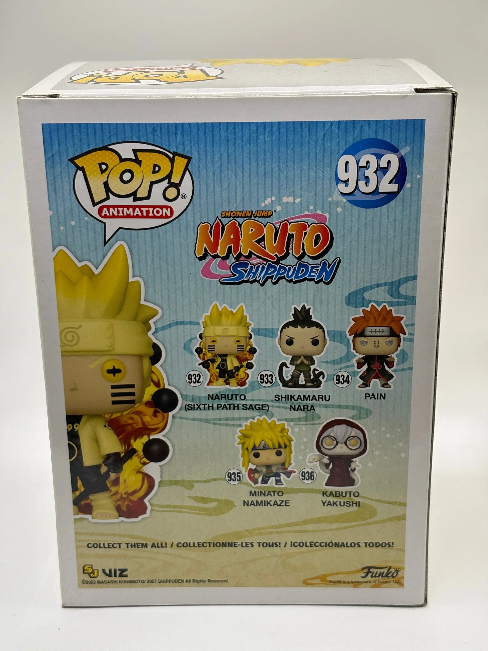 Funko POP! Naruto Shippuden #932 Naruto Sixth Path Sage Glow SE FRENLY BRICKS - Open 7 Days