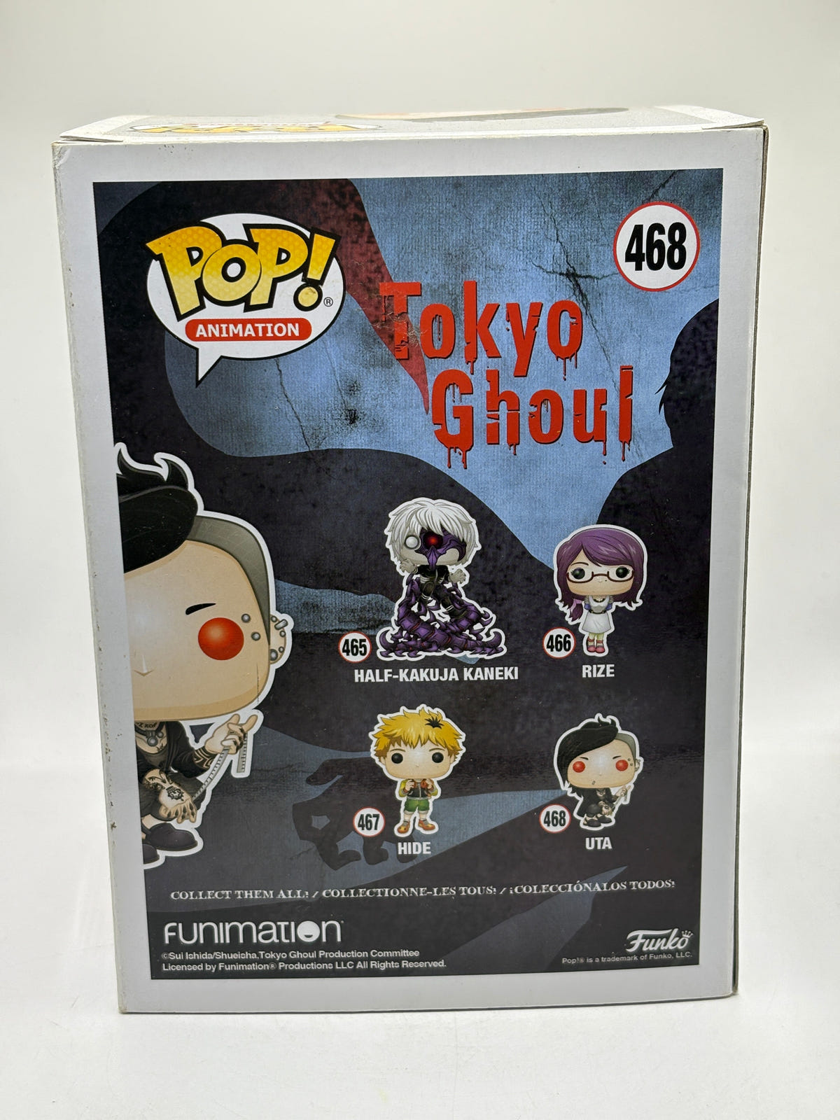 Funko POP! Animation Tokyo Ghoul #468 Uta Vinyl Figure, photo 9 image 9