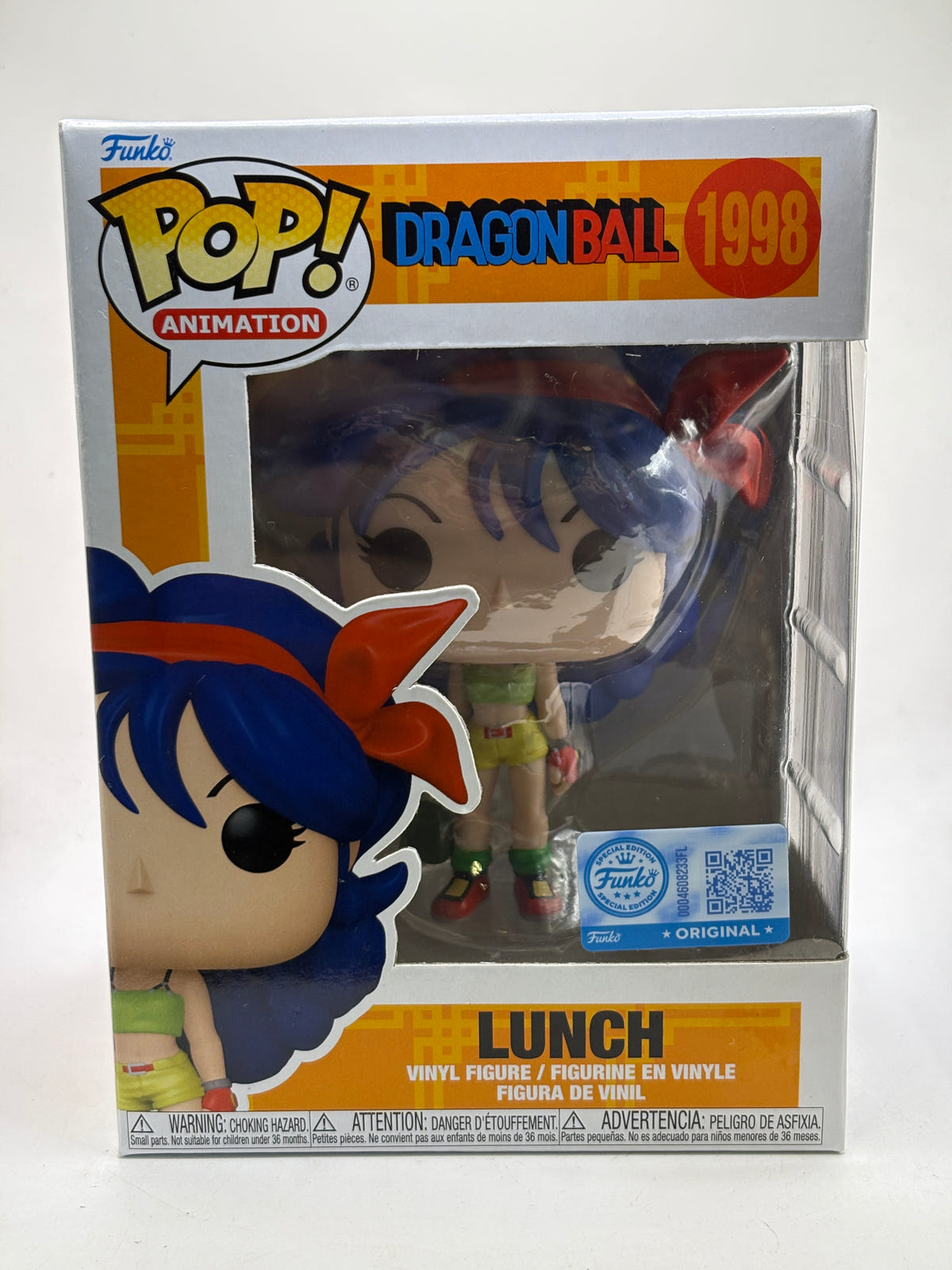 Funko POP! Animation Dragon Ball #1998 Lunch Vinyl Figure image 1