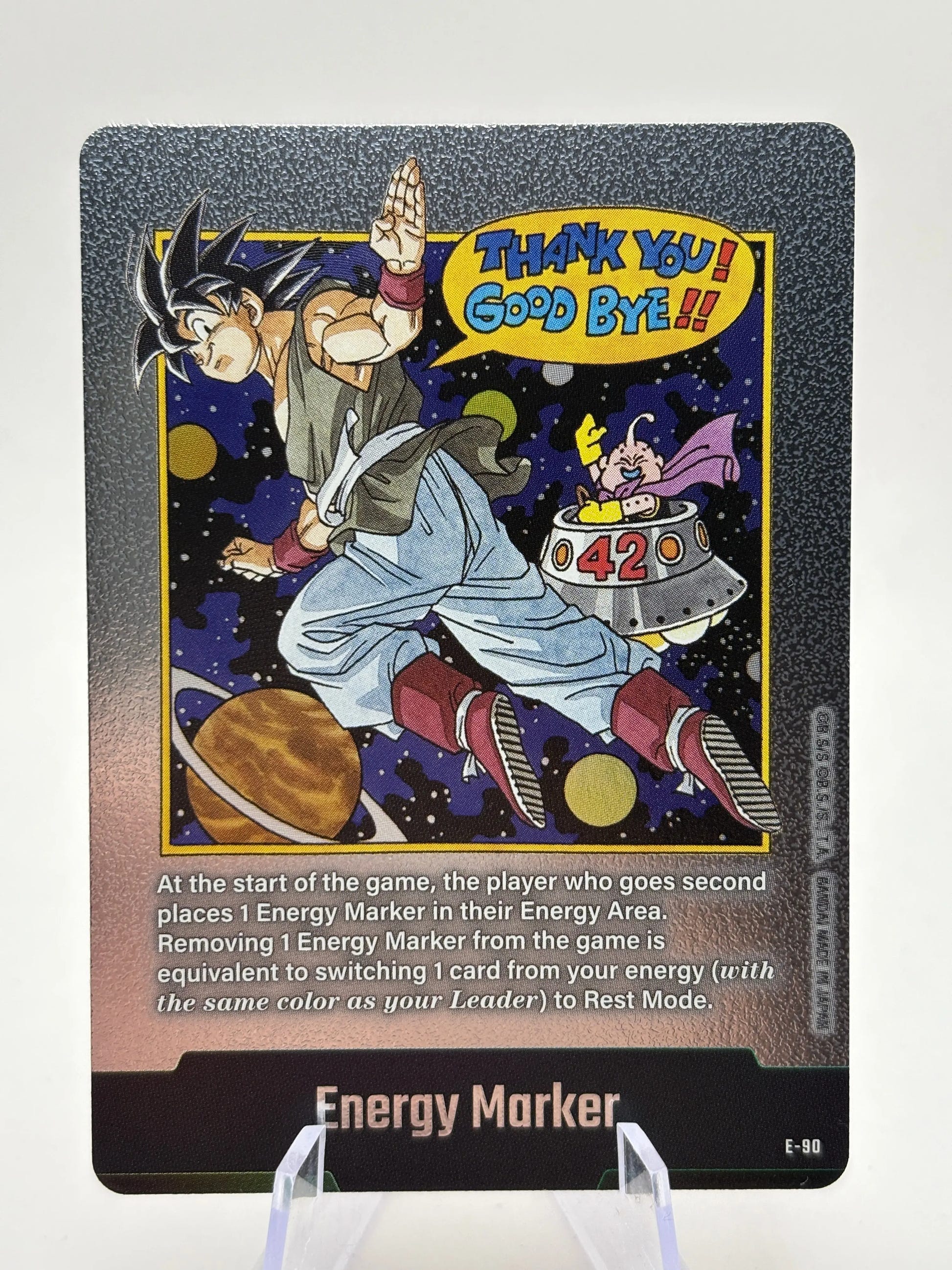 Dragon Ball Super Fusion World - Energy Marker E-90 Manga Booster Goku FRENLY BRICKS - Open 7 Days image 1