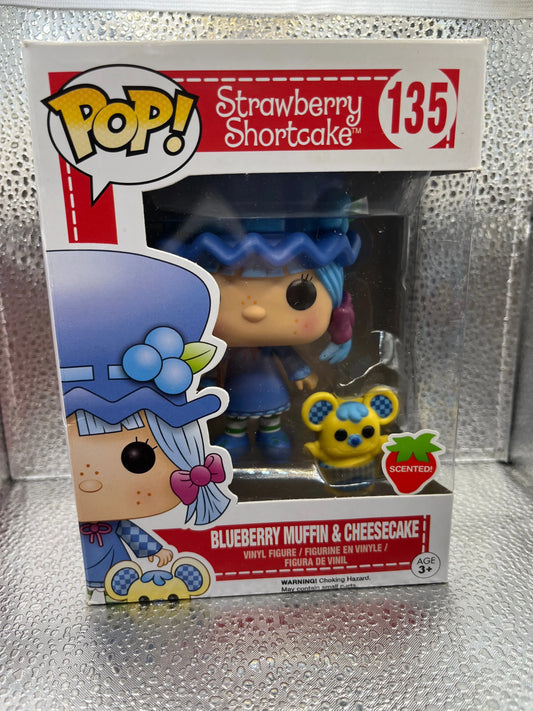 Funko POP - Strawberry Shortcake - Blueberry Muffin & Cheesecake (Scented) #135 FRENLY BRICKS - Open 7 Days