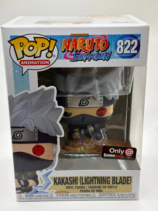 Funko POP! Naruto Shippuden #822 Kakashi Lightning Blade Gamestop Exclusive FRENLY BRICKS - Open 7 Days