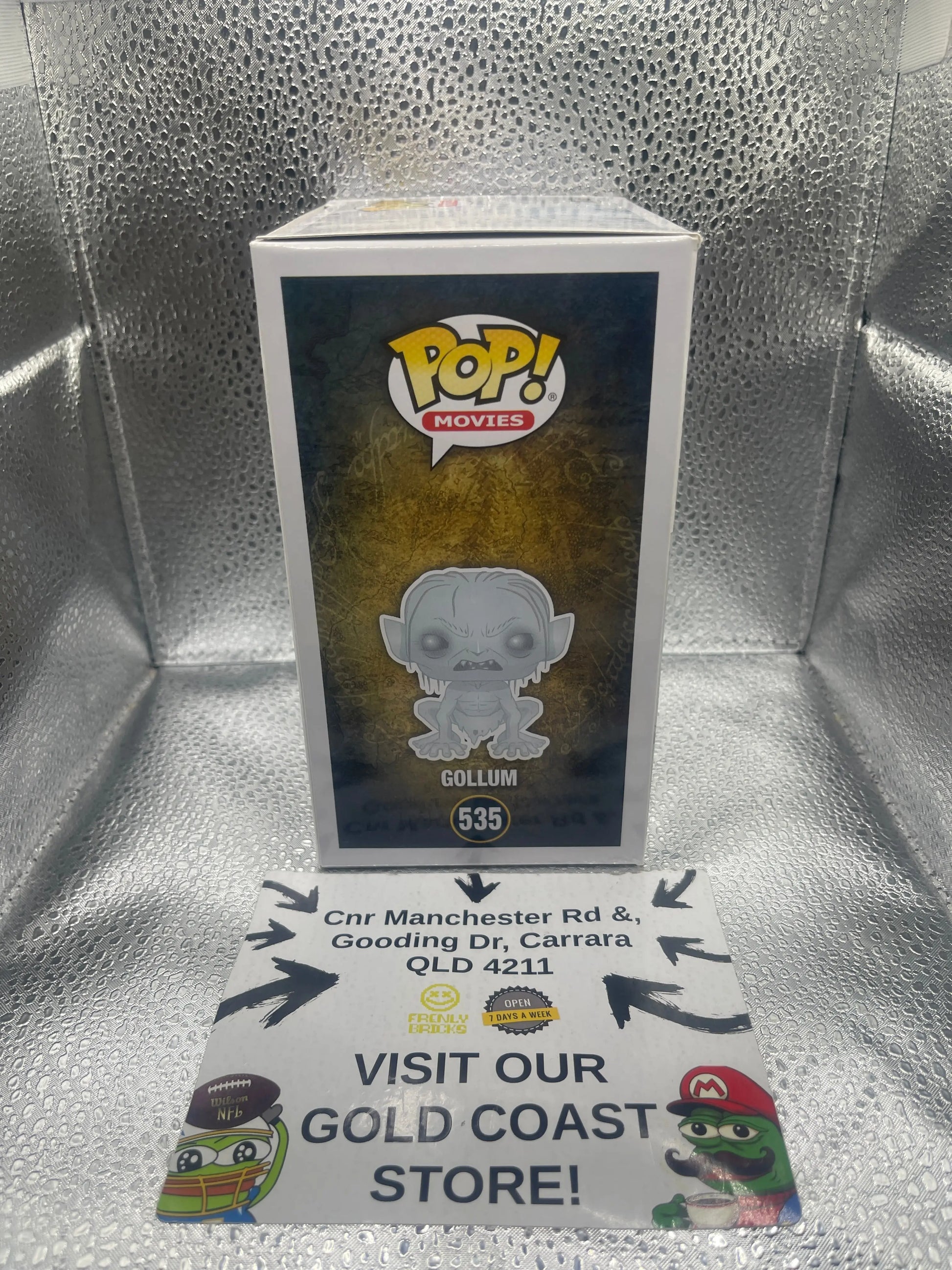 Funko Pop Movies Lord of The Rings Gollum 535 Invisible FRENLY BRICKS - Open 7 Days