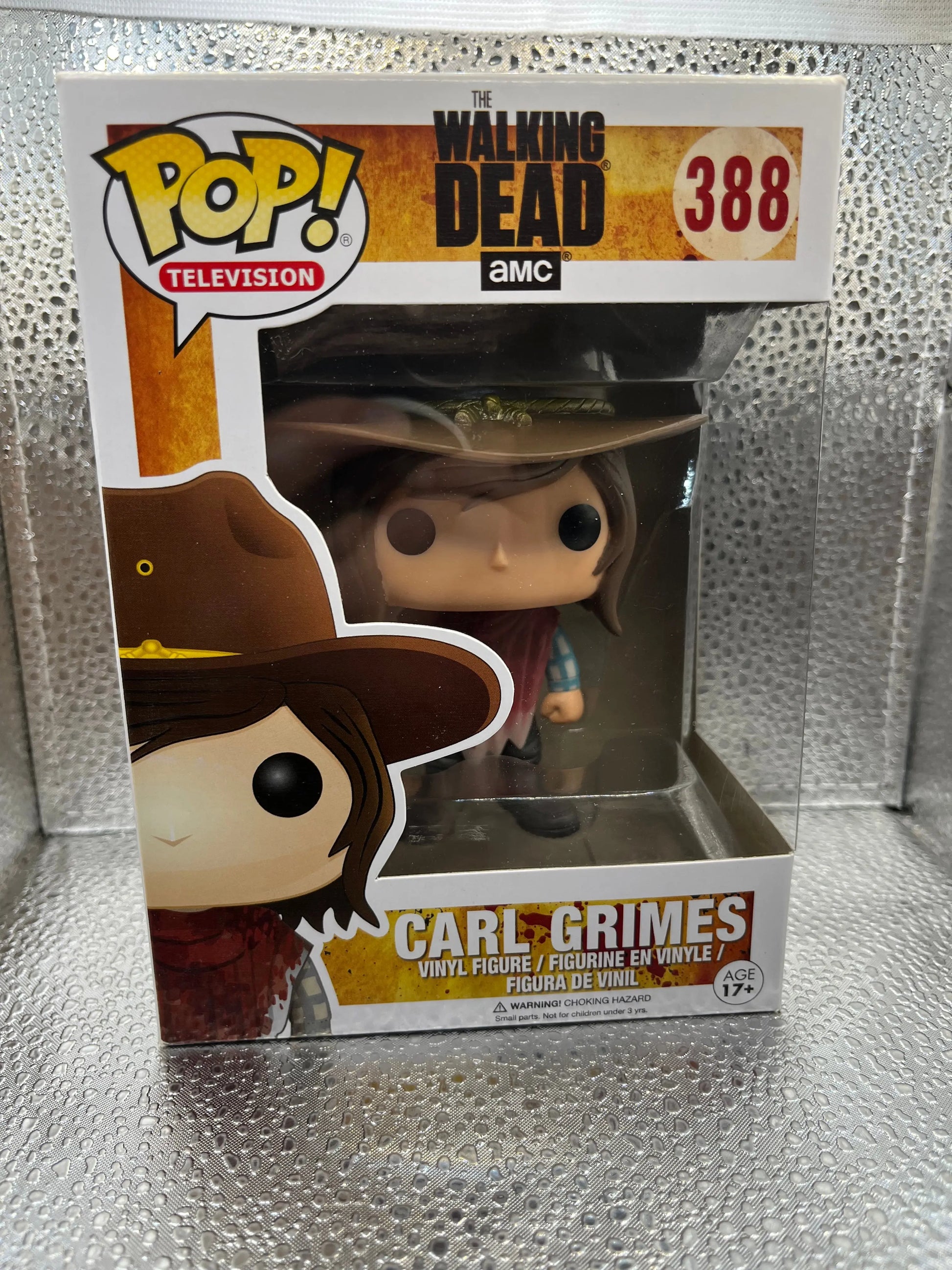 Funko POP Television - The Walking Dead - Carl Grimes #388 FRENLY BRICKS - Open 7 Days