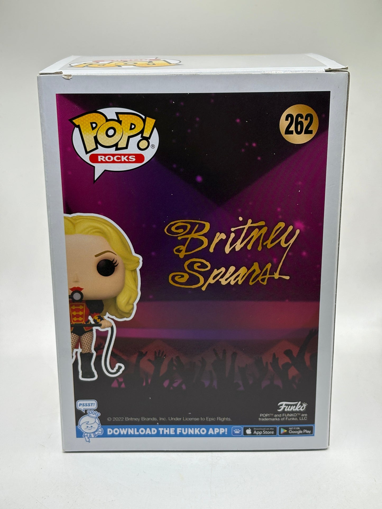 Funko POP! Rocks Britney Spears #262 Britney Spears Vinyl Figure FRENLY BRICKS - Open 7 Days