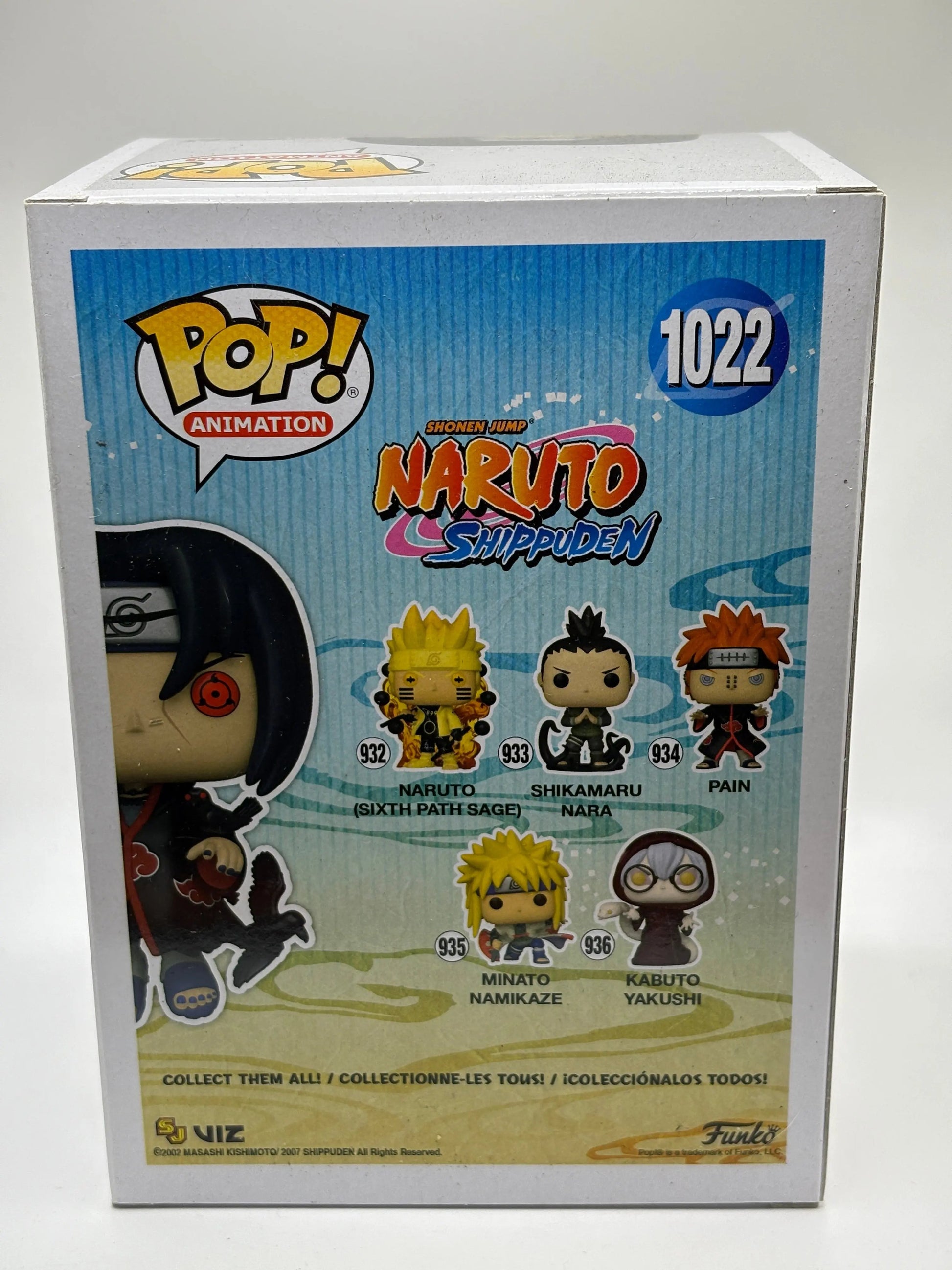 Funko POP! Animation Naruto Shippuden #1022 Itachi with Crows SE FRENLY BRICKS - Open 7 Days