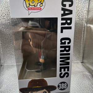 Funko POP Television - The Walking Dead - Carl Grimes #388 FRENLY BRICKS - Open 7 Days