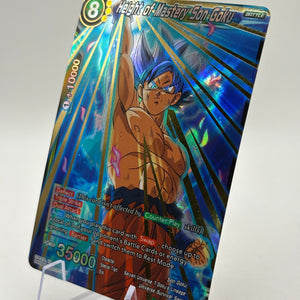 Dragon Ball Super Masters - Height of Mastery Son Goku BT4-075 SR FRENLY BRICKS - Open 7 Days
