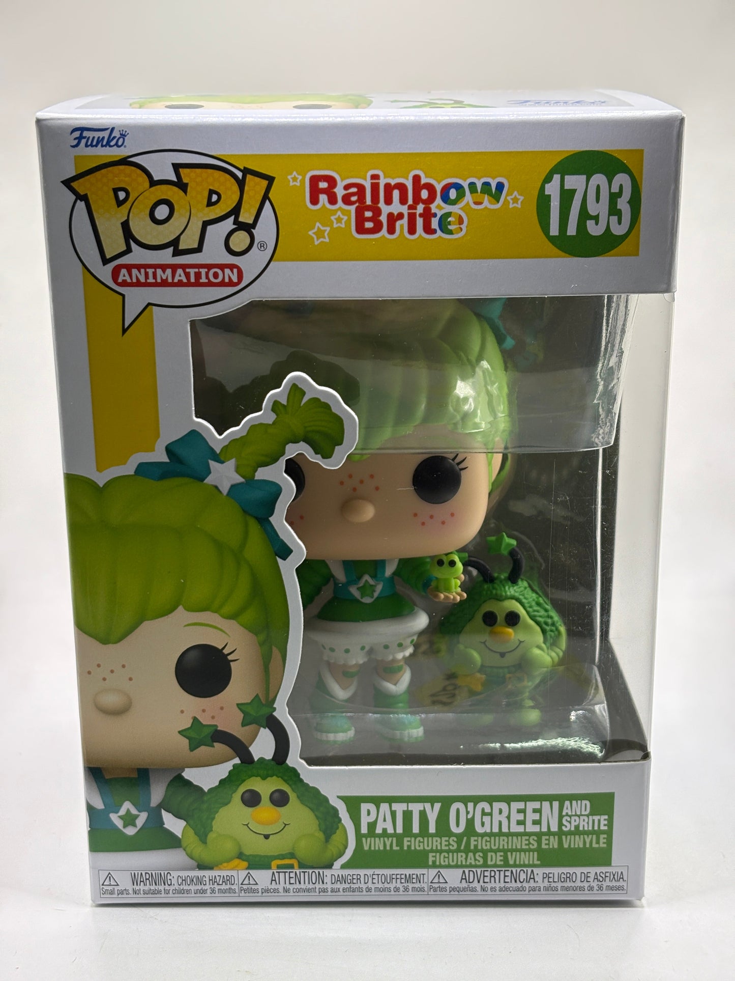 Funko POP! Animation Rainbow Brite #1793 Patty O’Green and Sprite FRENLY BRICKS - Open 7 Days