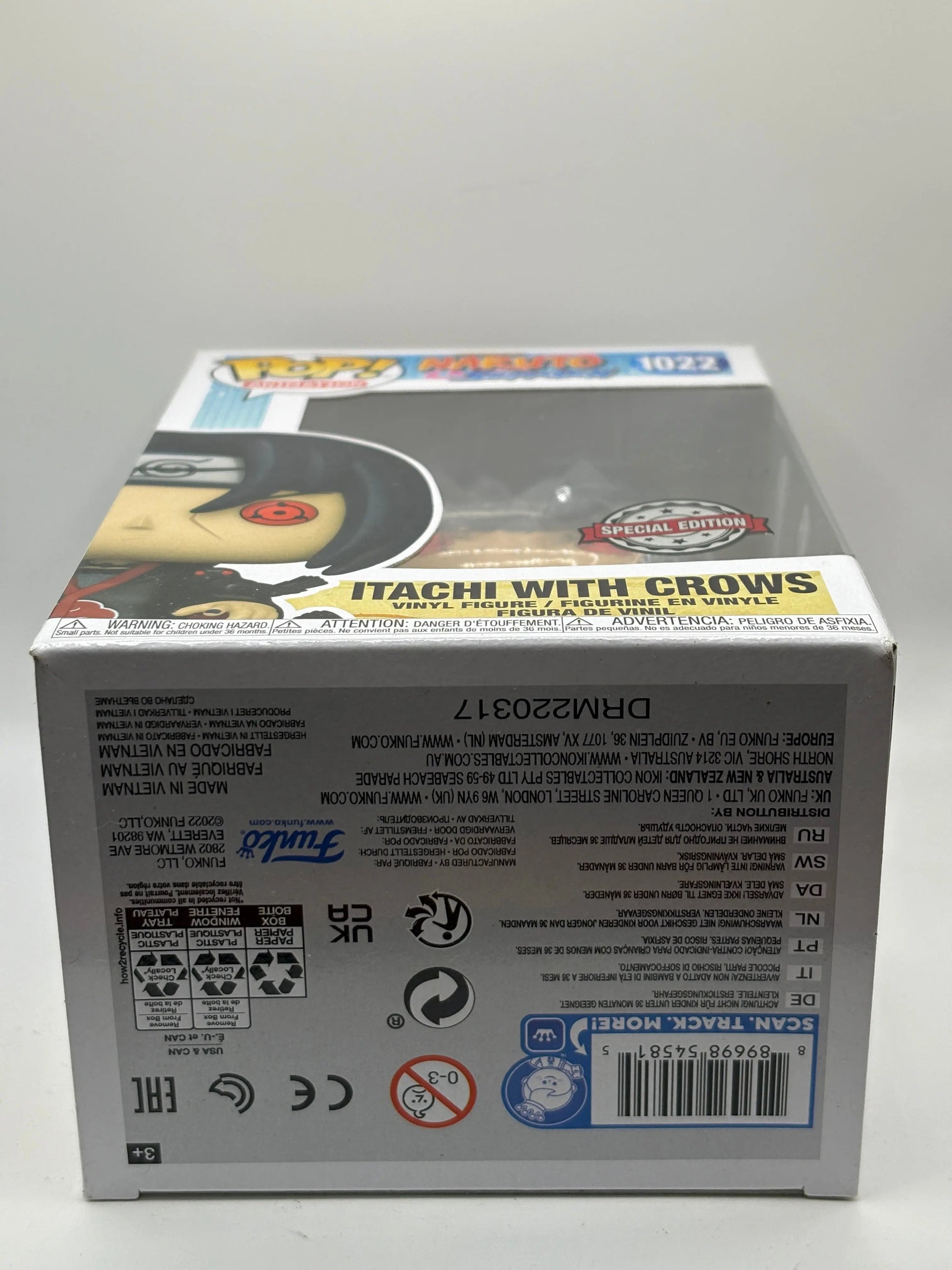 Funko POP! Animation Naruto Shippuden #1022 Itachi with Crows SE FRENLY BRICKS - Open 7 Days