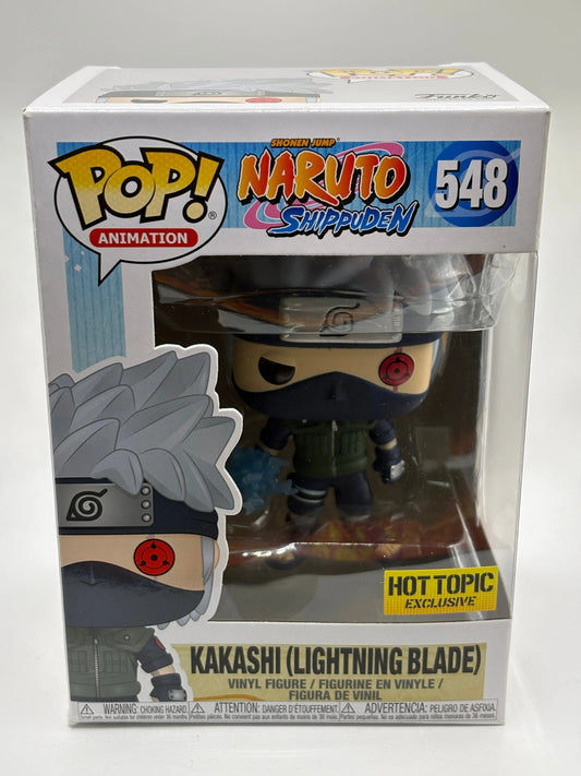 Funko POP! Naruto Shippuden #548 Kakashi Lightning Blade Hot Topic FRENLY BRICKS - Open 7 Days