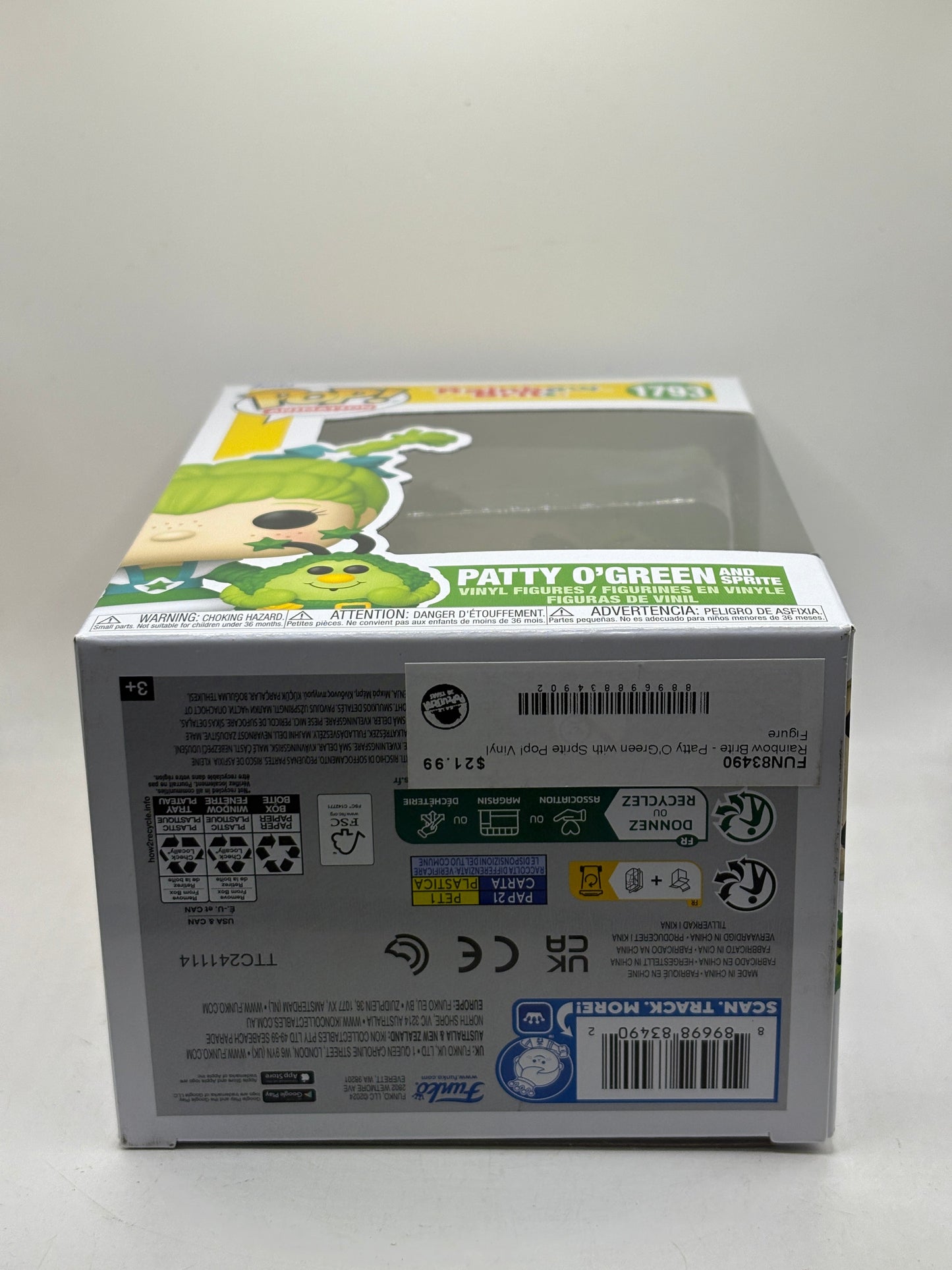 Funko POP! Animation Rainbow Brite #1793 Patty O’Green and Sprite FRENLY BRICKS - Open 7 Days
