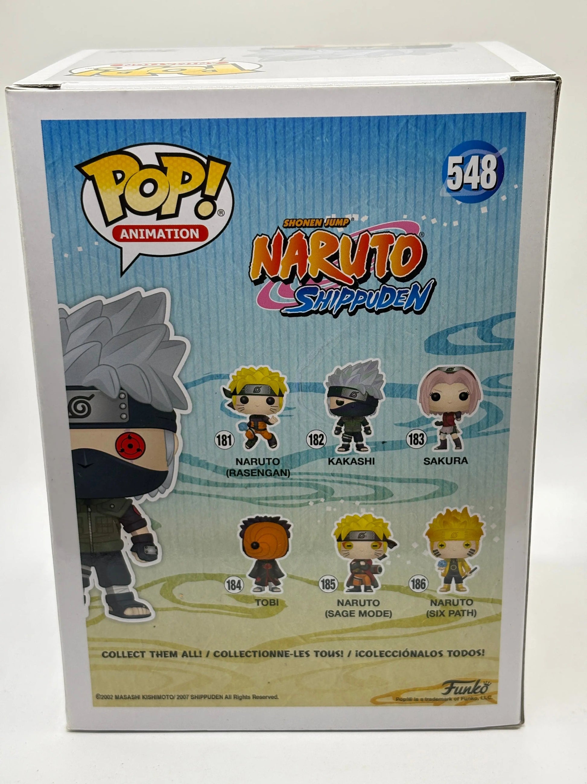 Funko POP! Naruto Shippuden #548 Kakashi Lightning Blade Hot Topic FRENLY BRICKS - Open 7 Days
