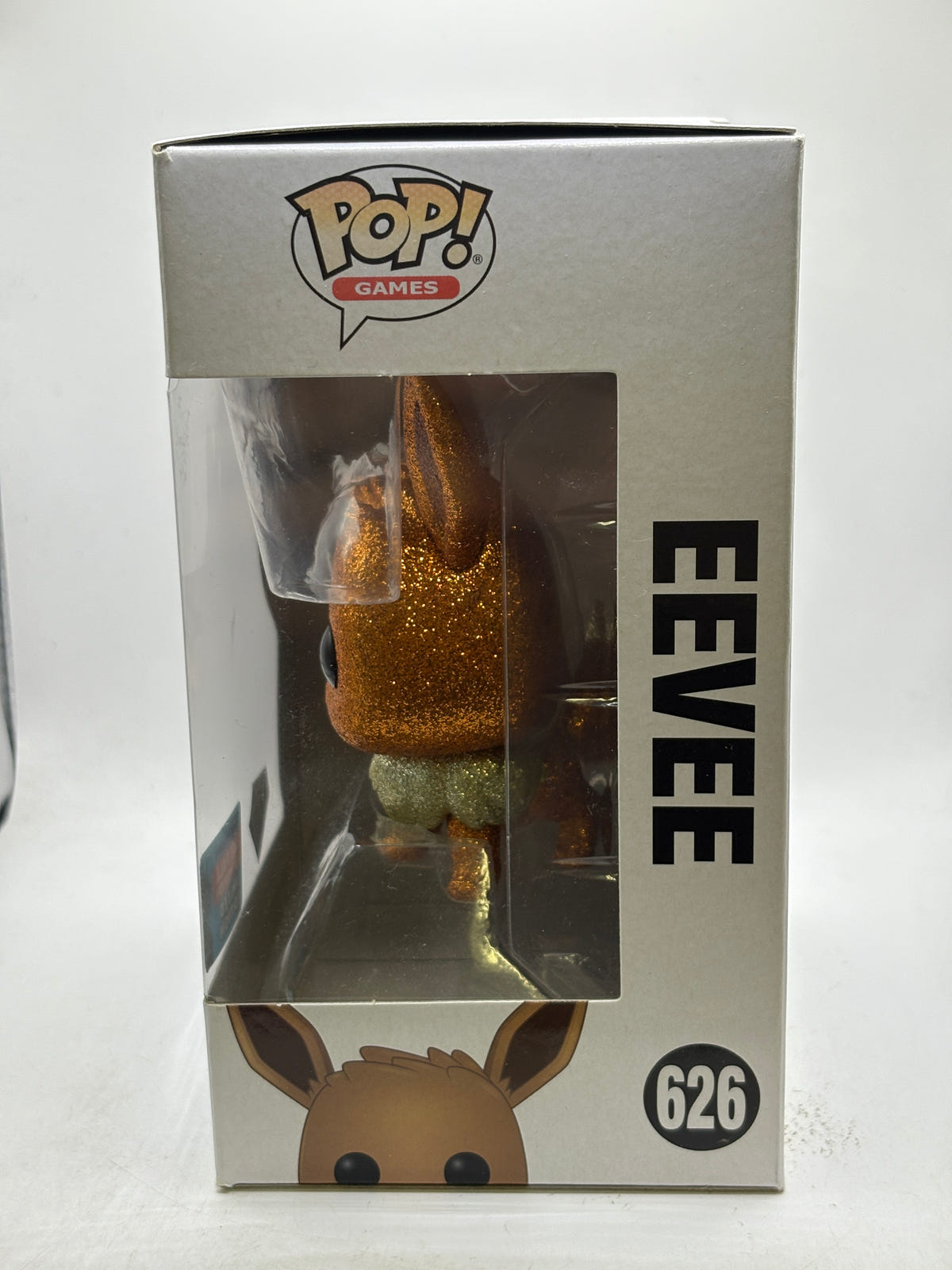 Funko POP! Games Pokemon #626 Eevee Diamond 2021 Vinyl Figure image 2