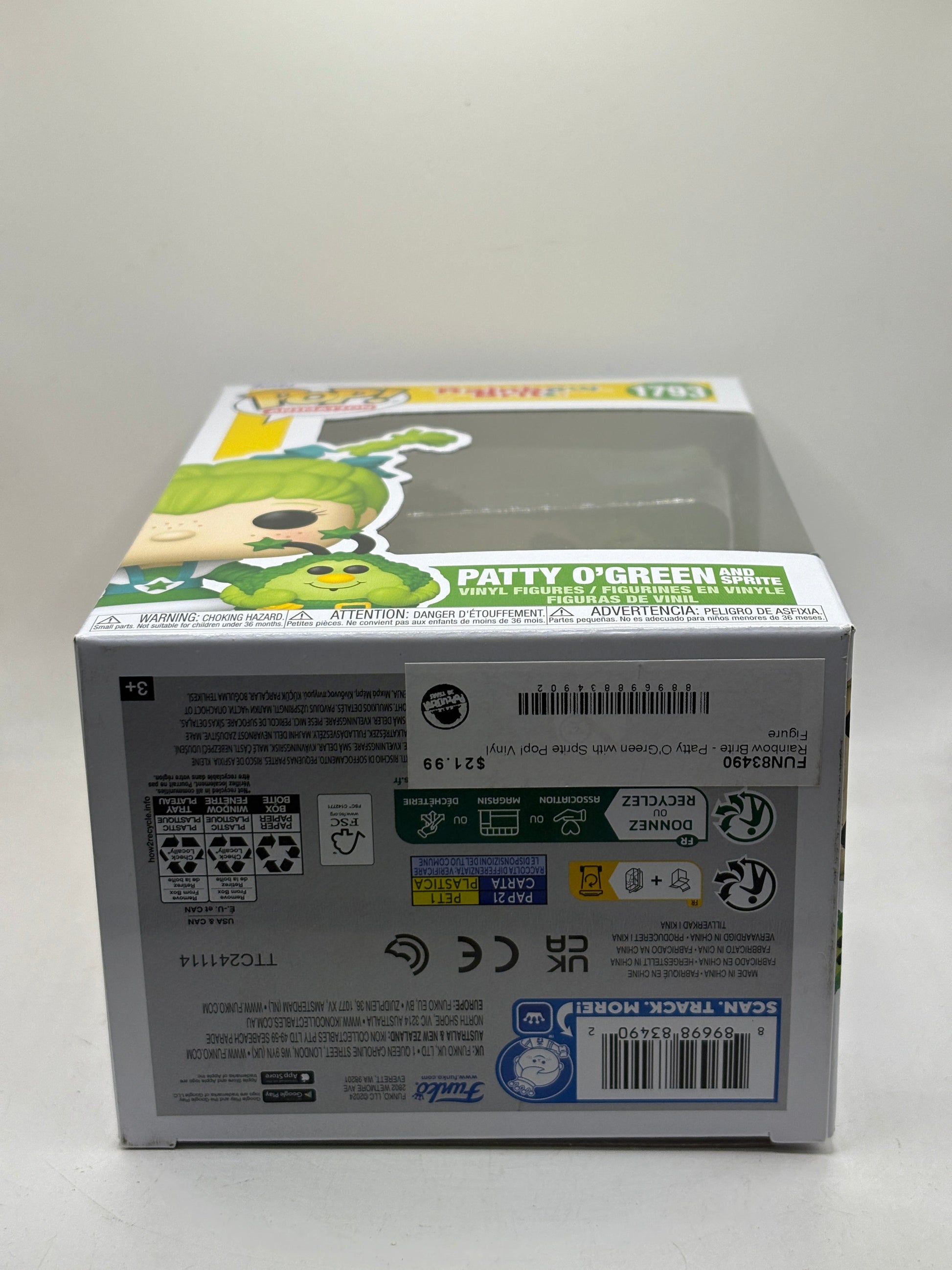 Funko POP! Animation Rainbow Brite #1793 Patty O’Green and Sprite FRENLY BRICKS - Open 7 Days