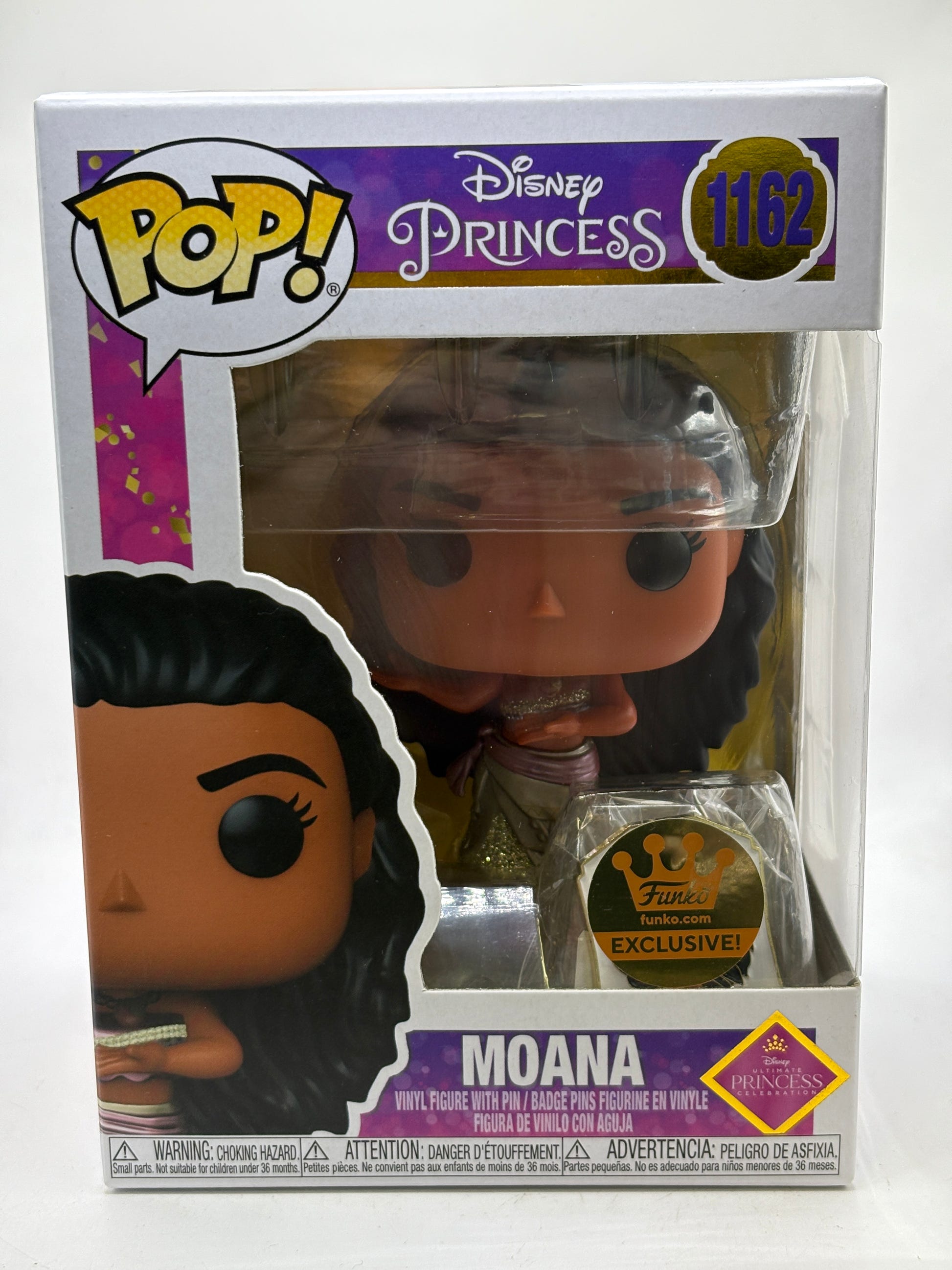 Funko POP! Disney Princess #1162 Moana Exclusive Vinyl Figure image 1