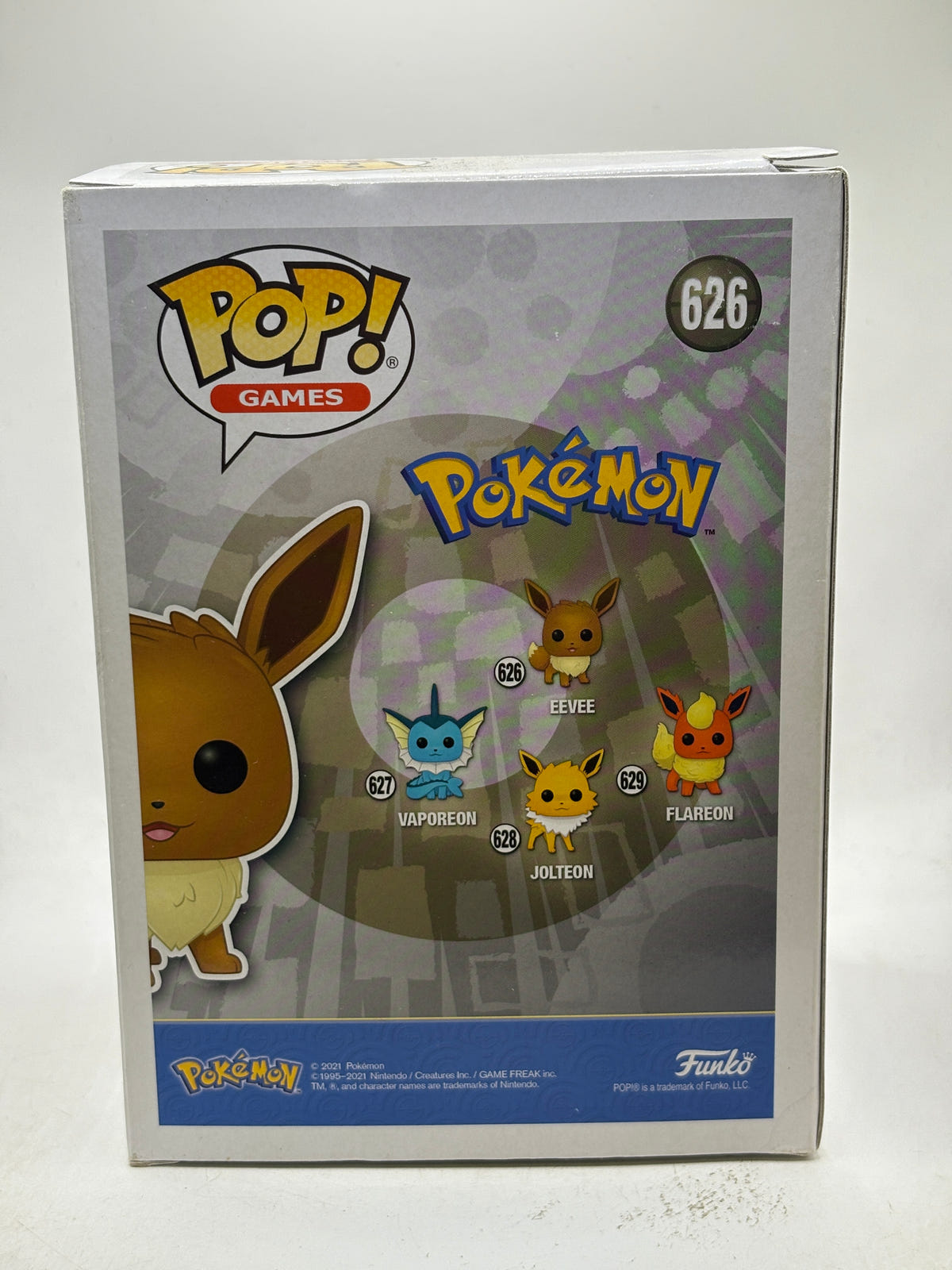 Funko POP! Games Pokemon #626 Eevee Diamond 2021 Vinyl Figure image 3