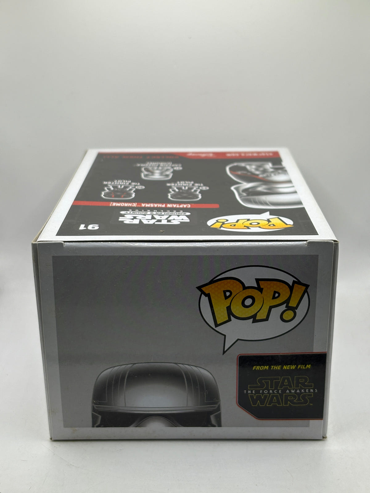 Funko POP! Star Wars Smugglers Bounty #91 Captain Phasma Chrome, photo 5 image 5