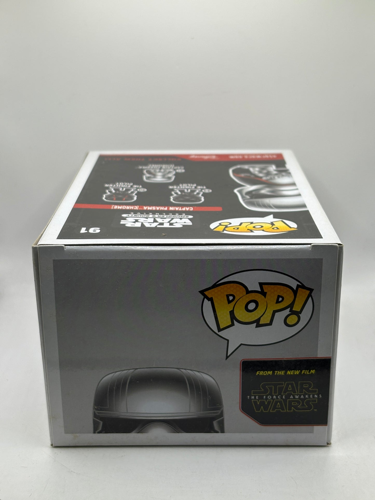 Funko POP! Star Wars Smugglers Bounty #91 Captain Phasma Chrome FRENLY BRICKS - Open 7 Days