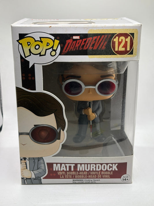 Funko POP! Marvel Daredevil #121 Matt Murdock Vinyl Bobble-Head FRENLY BRICKS - Open 7 Days