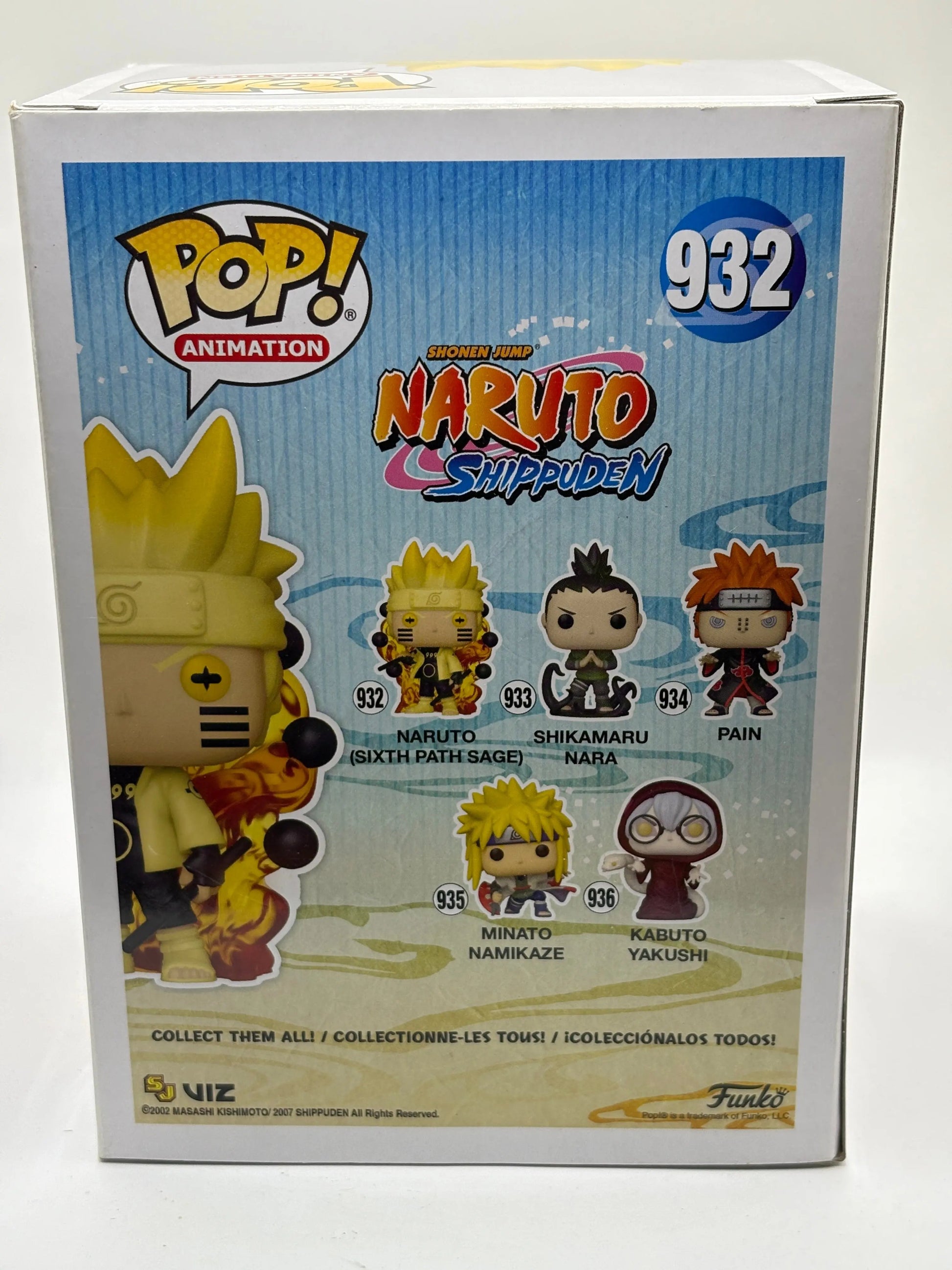 Funko POP! Animation Naruto Shippuden #932 Naruto Sixth Path Sage FRENLY BRICKS - Open 7 Days