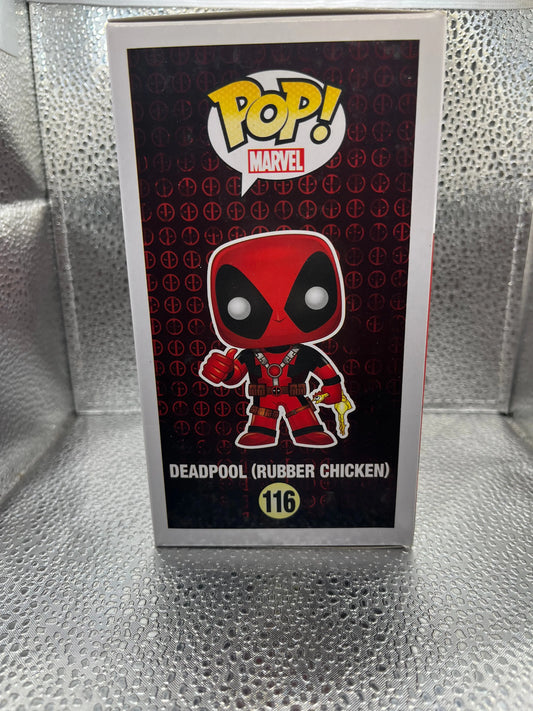 Funko POP Marvel - Deadpool (Rubber Chicken) #116 FRENLY BRICKS - Open 7 Days